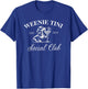 Weenie Tini Social Club, Dachshund Weiner Dog Men Women T-Shirt - T-Shirt | Royal