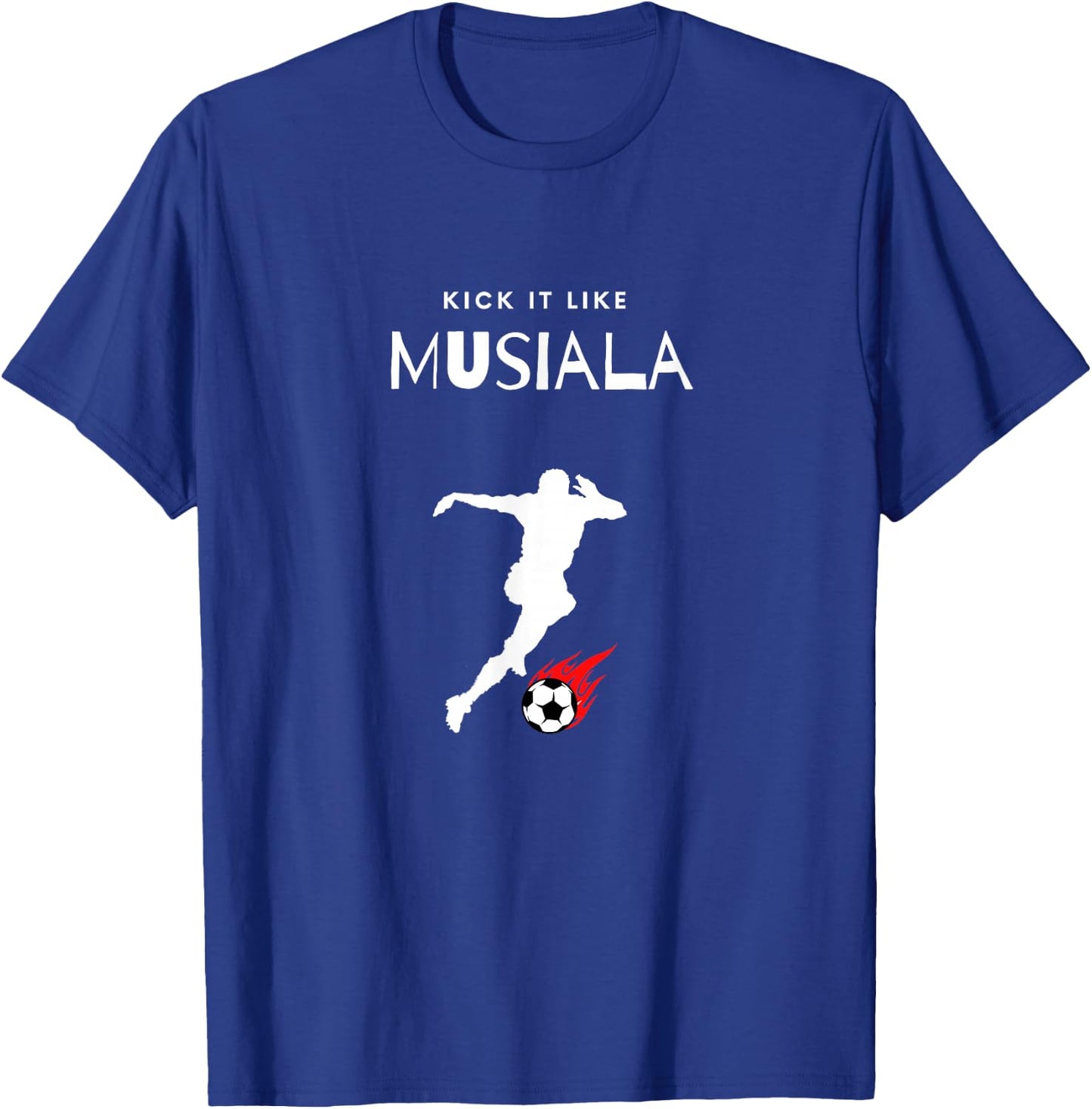 Kick it Like MUSIALA T-Shirt - T-Shirt | Royal