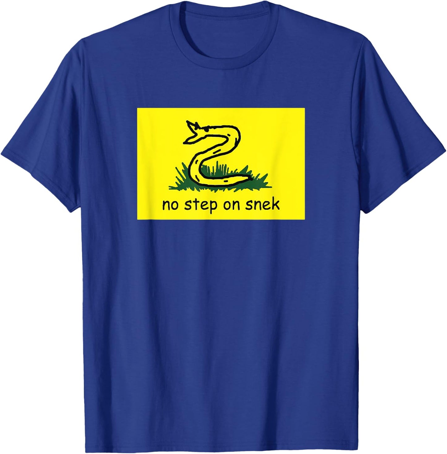 Gadsden Flag No Step on Snek T-Shirt - T-Shirt | Royal