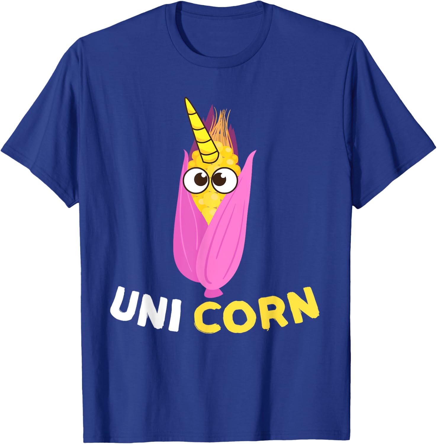 Uni Corn Shirt | Funny Magical Corn Lovers Gift T-Shirt - T-Shirt | Royal