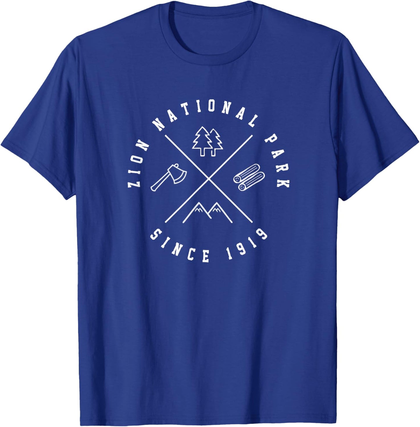 Zion National Park Utah Gifts Souvenir UT T-Shirt - T-Shirt | Royal