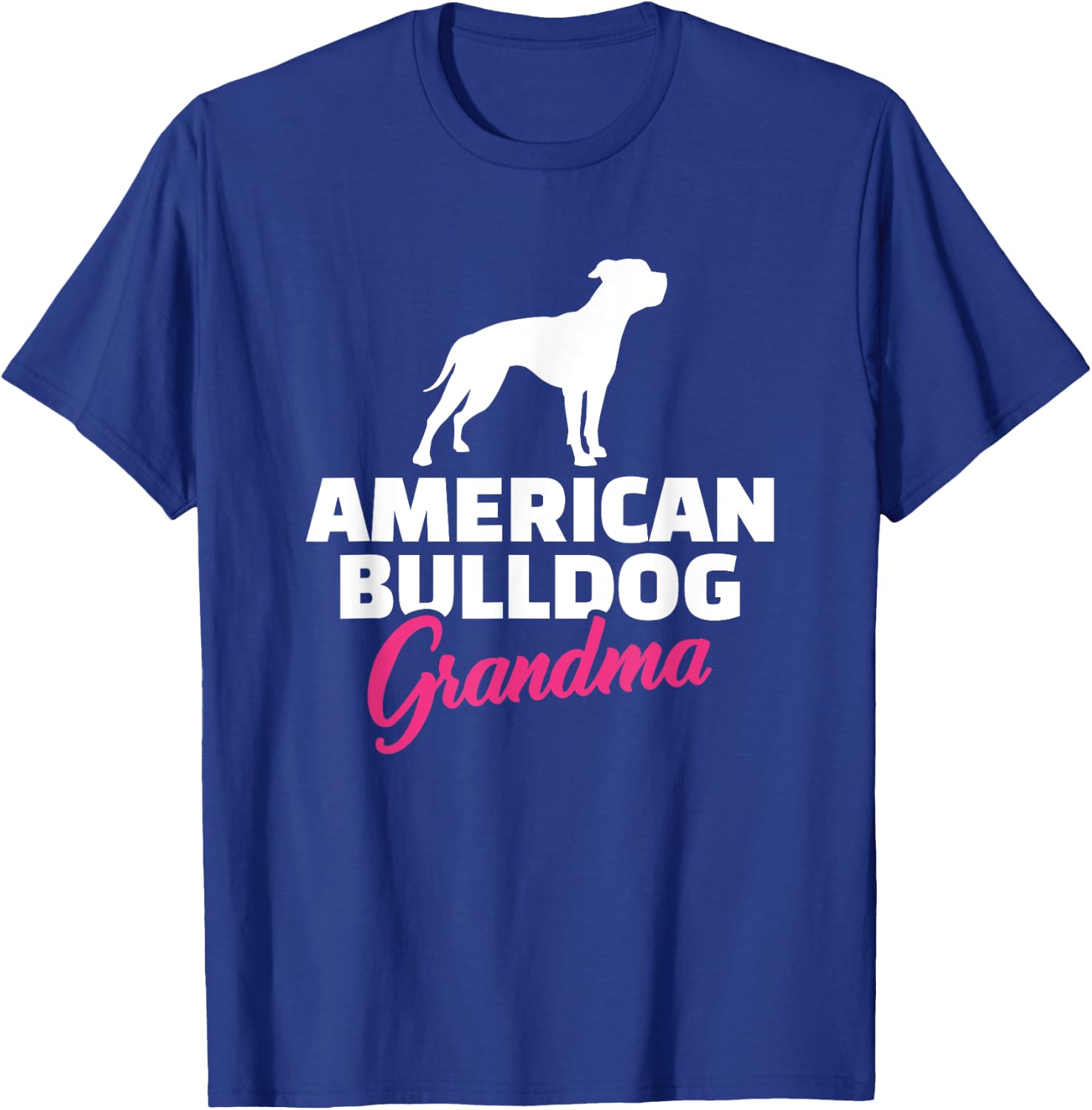American Bulldog Grandma Women T-Shirt - T-Shirt | Royal