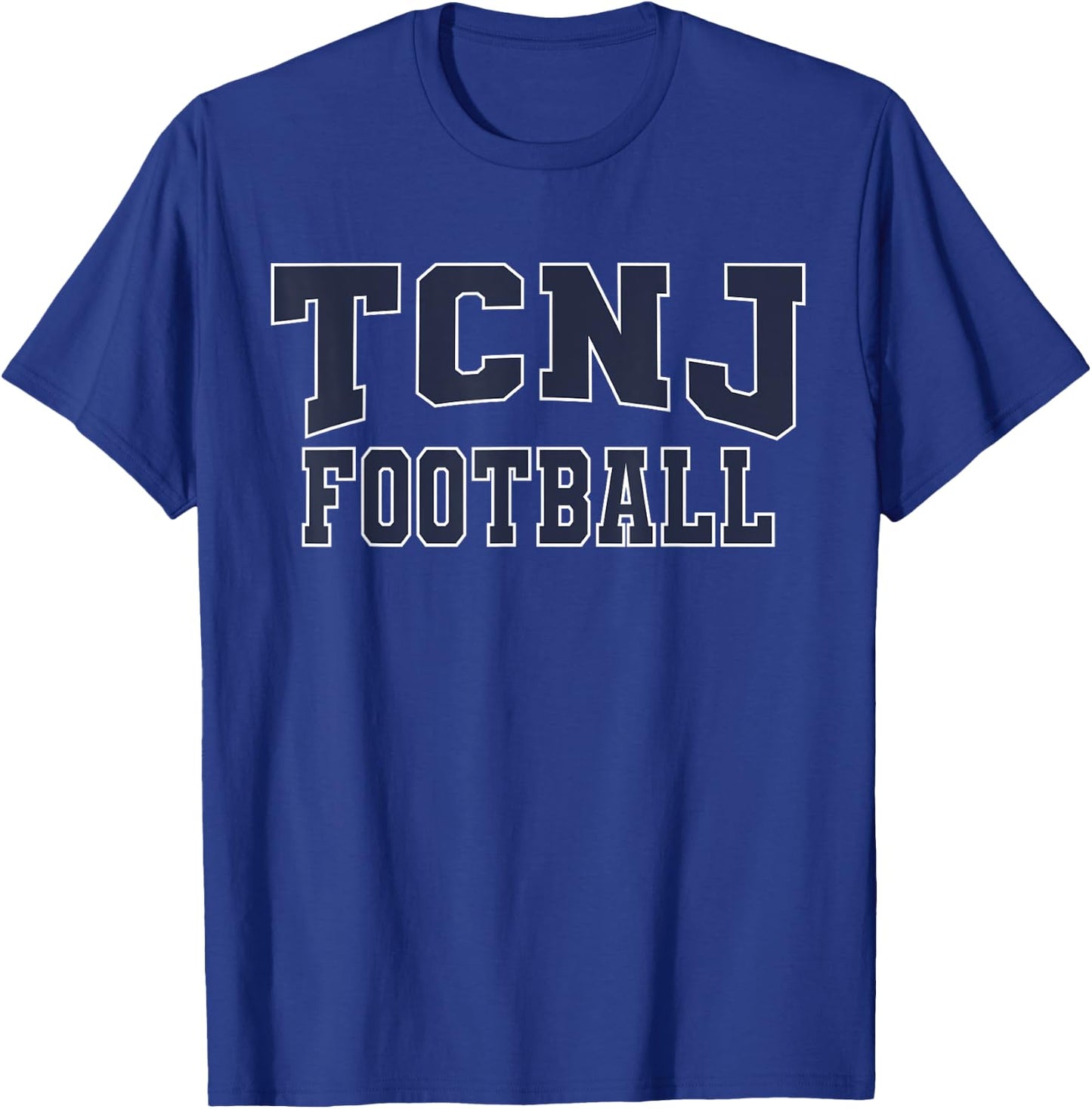 TCNJ Football Apparel Sports Fan T-Shirt - T-Shirt | Royal
