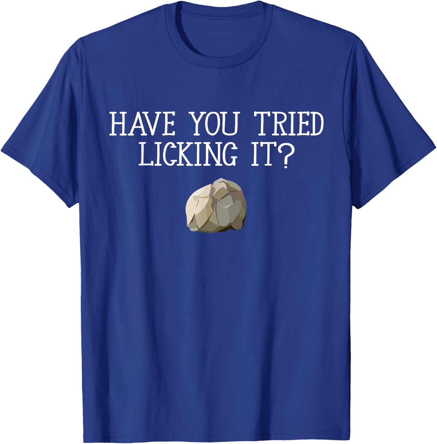 Funny Geology Gift Lapidary Apparel Rock Collector Rockhound T-Shirt - T-Shirt | Royal