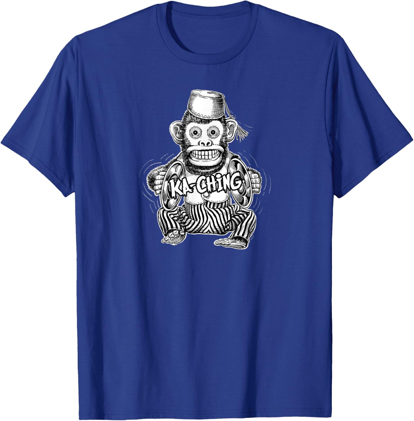 Vintage Evil Monkey Toy T-Shirt - T-Shirt | Royal