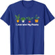 I Just Wet My Plants Funny Gardening Gardener Succulent T-Shirt - T-Shirt | Royal