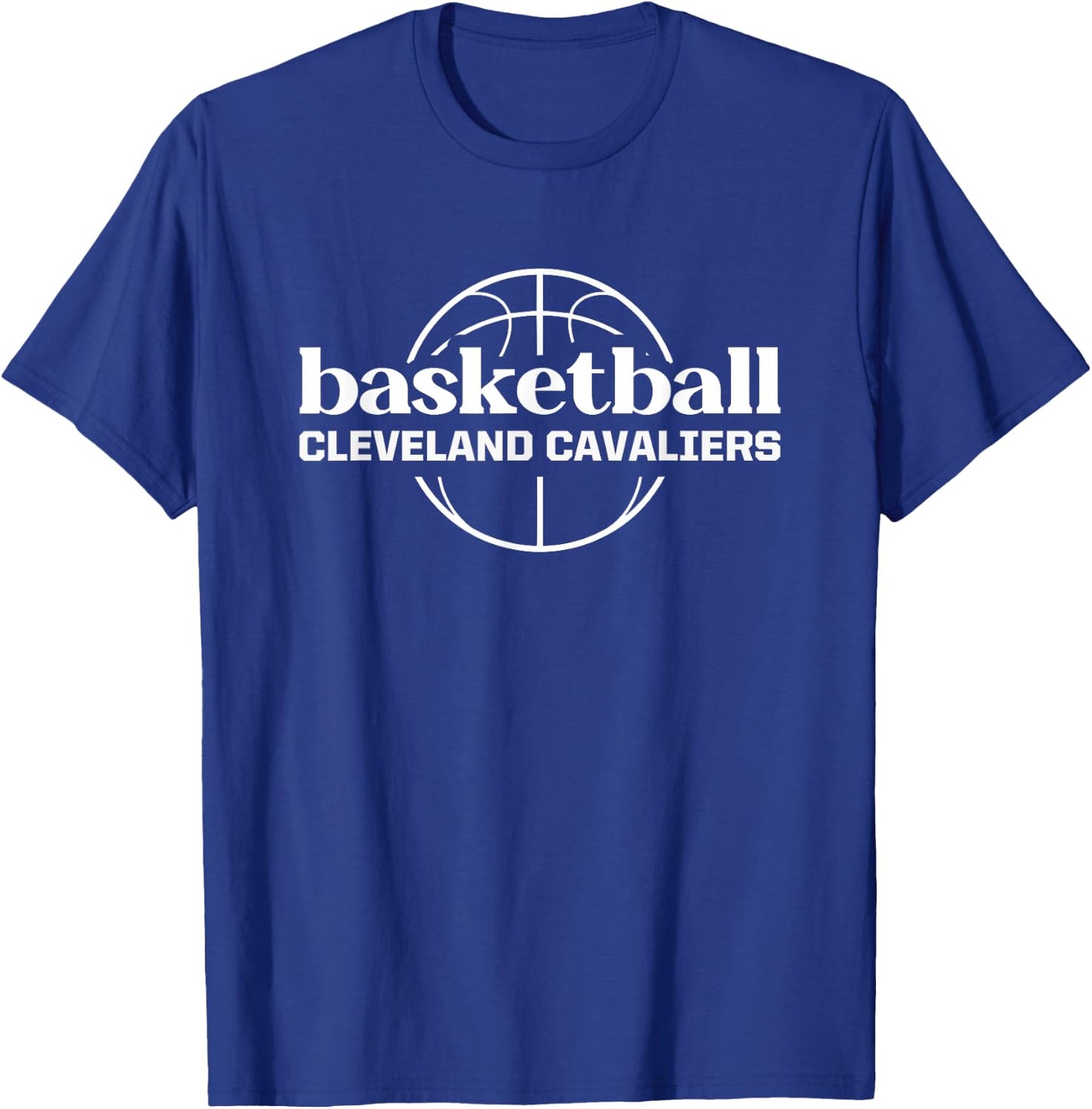 Cleveland Cavaliers Basketball T-Shirt - T-Shirt | Royal