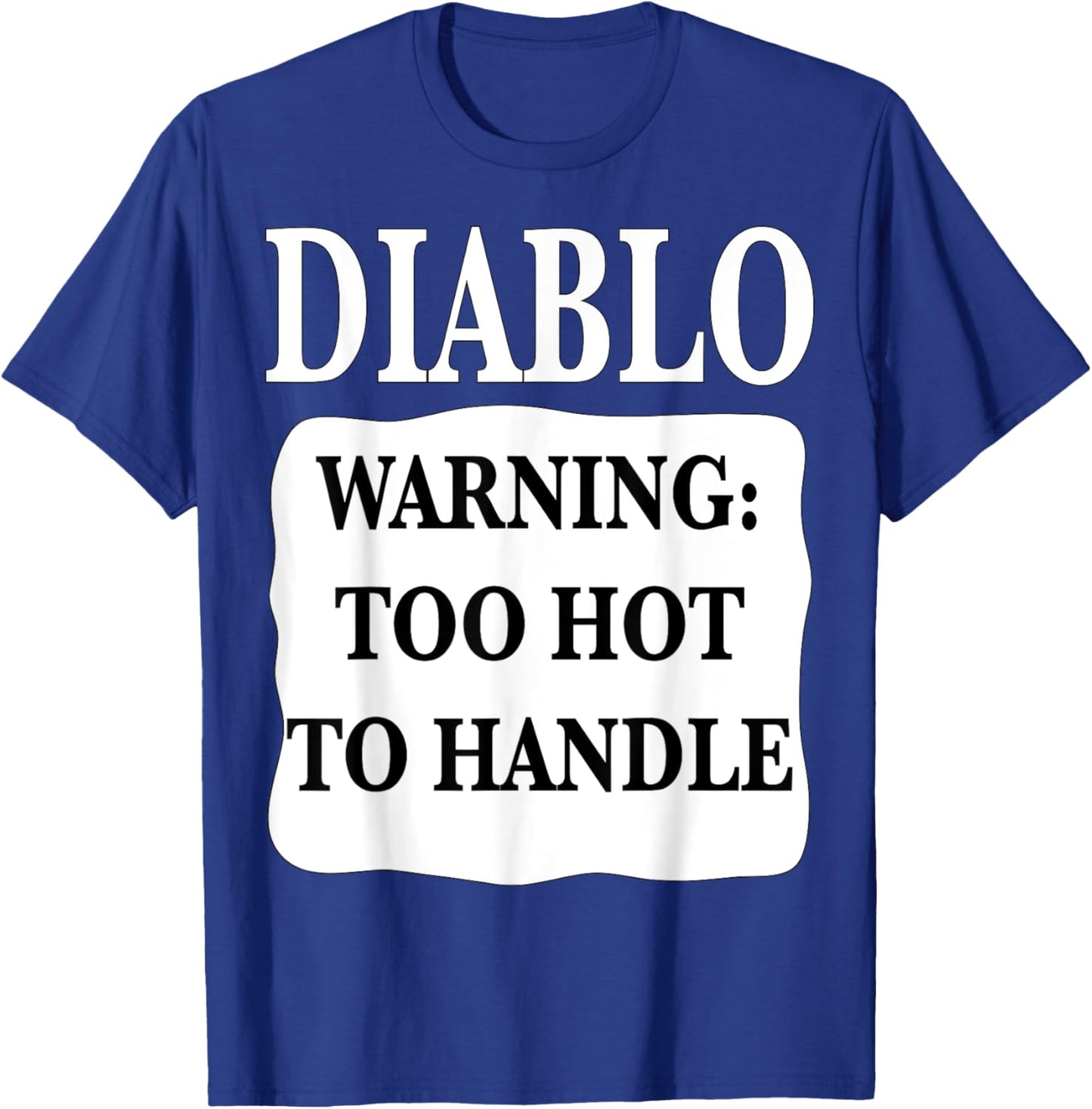 Diablo Taco Hot Sauce Packets Halloween Costumes T-Shirt - T-Shirt | Royal