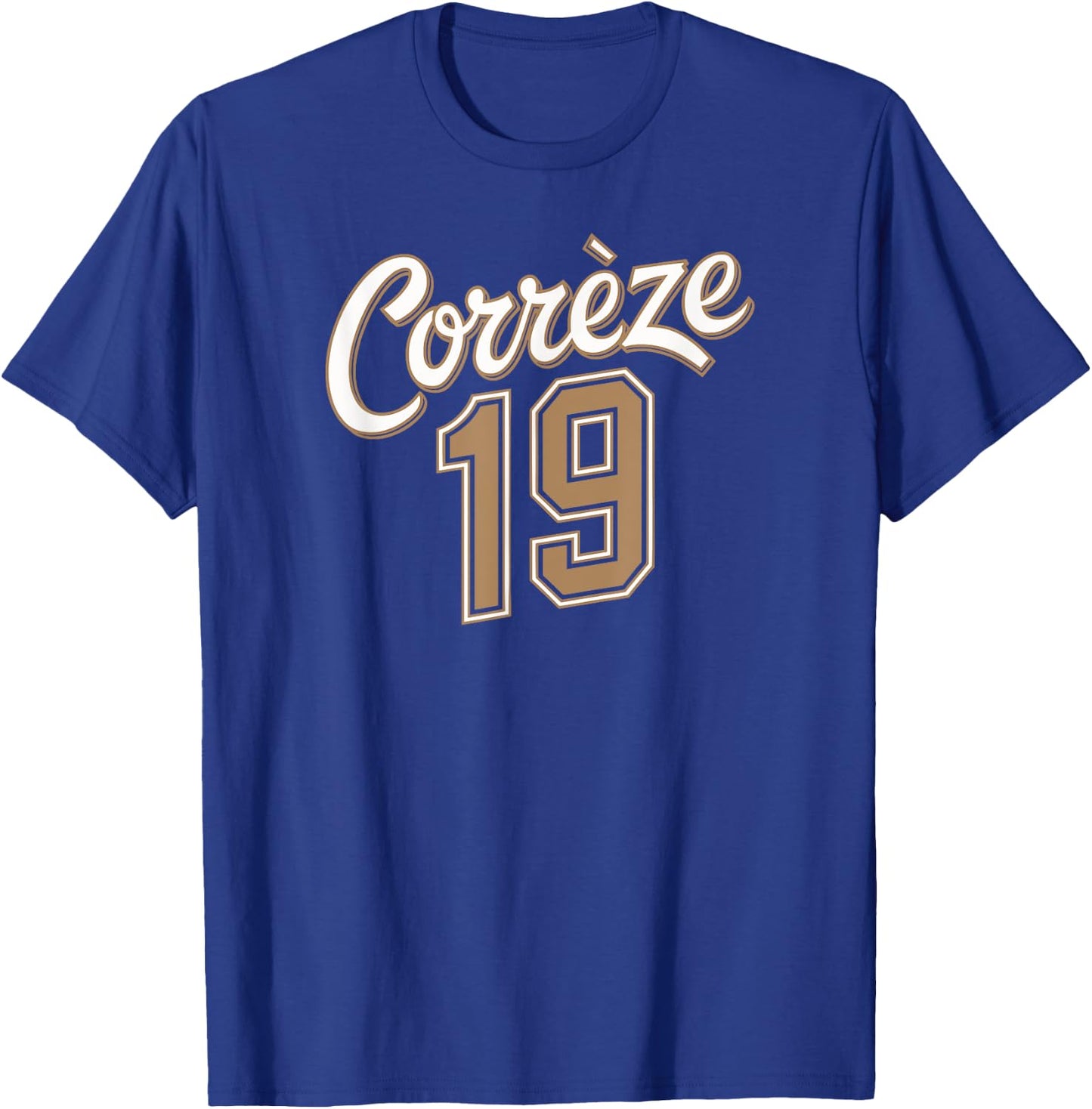 Corrèze 19 , Black, S T-Shirt - T-Shirt | Royal