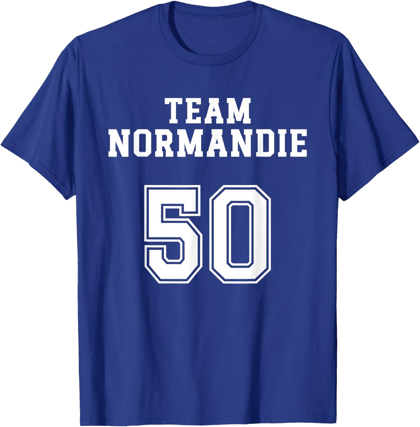 Normandy Humour Normand Team Normandy Sleeve Region T-Shirt - T-Shirt | Royal