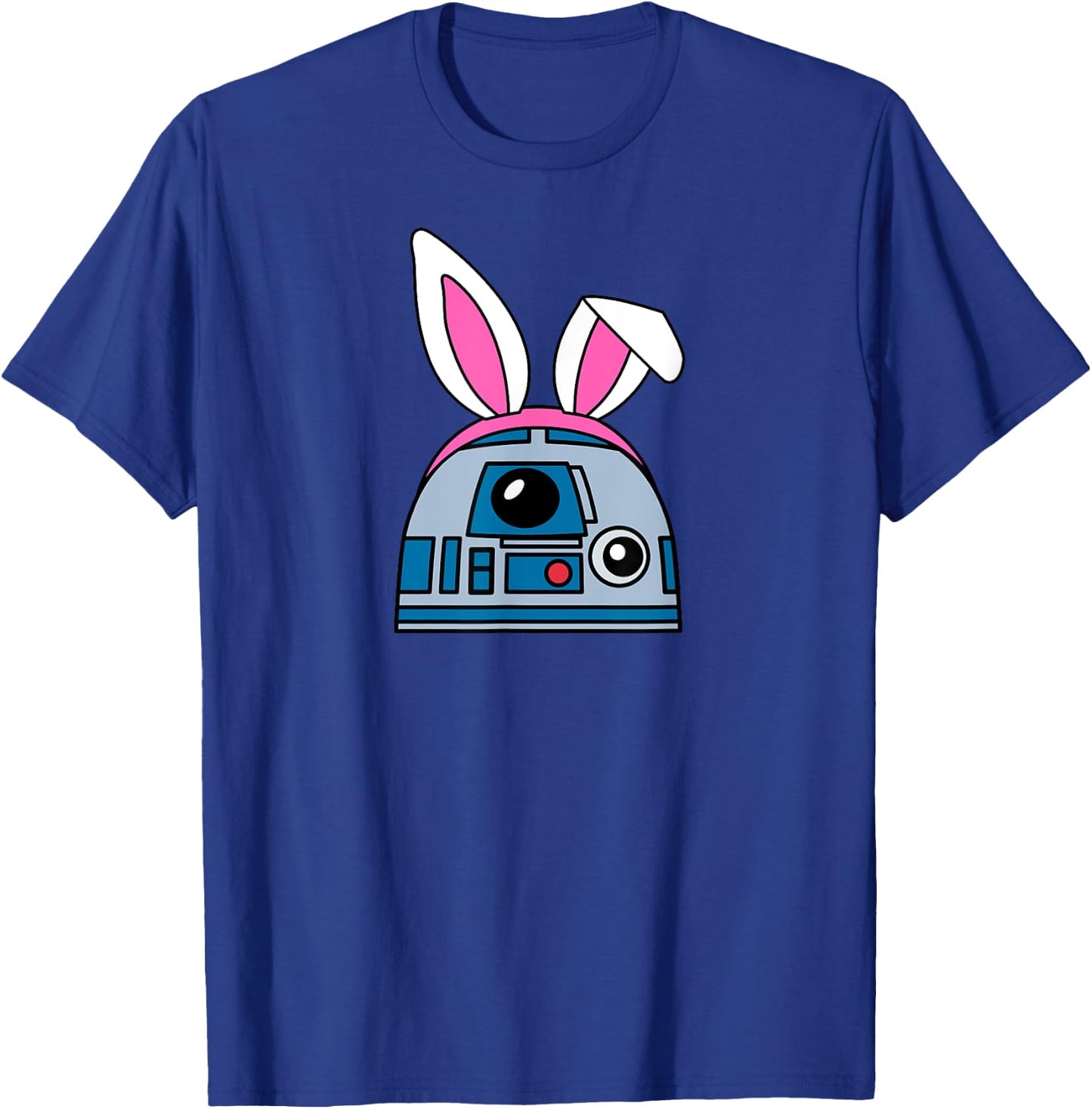 Amazon Essentials Star Wars R2-D2 Spring Easter Bunny Ears T-Shirt - T-Shirt | Royal
