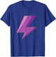 Lightning Bolt Purple Easy Halloween Costume T-Shirt - T-Shirt | Royal