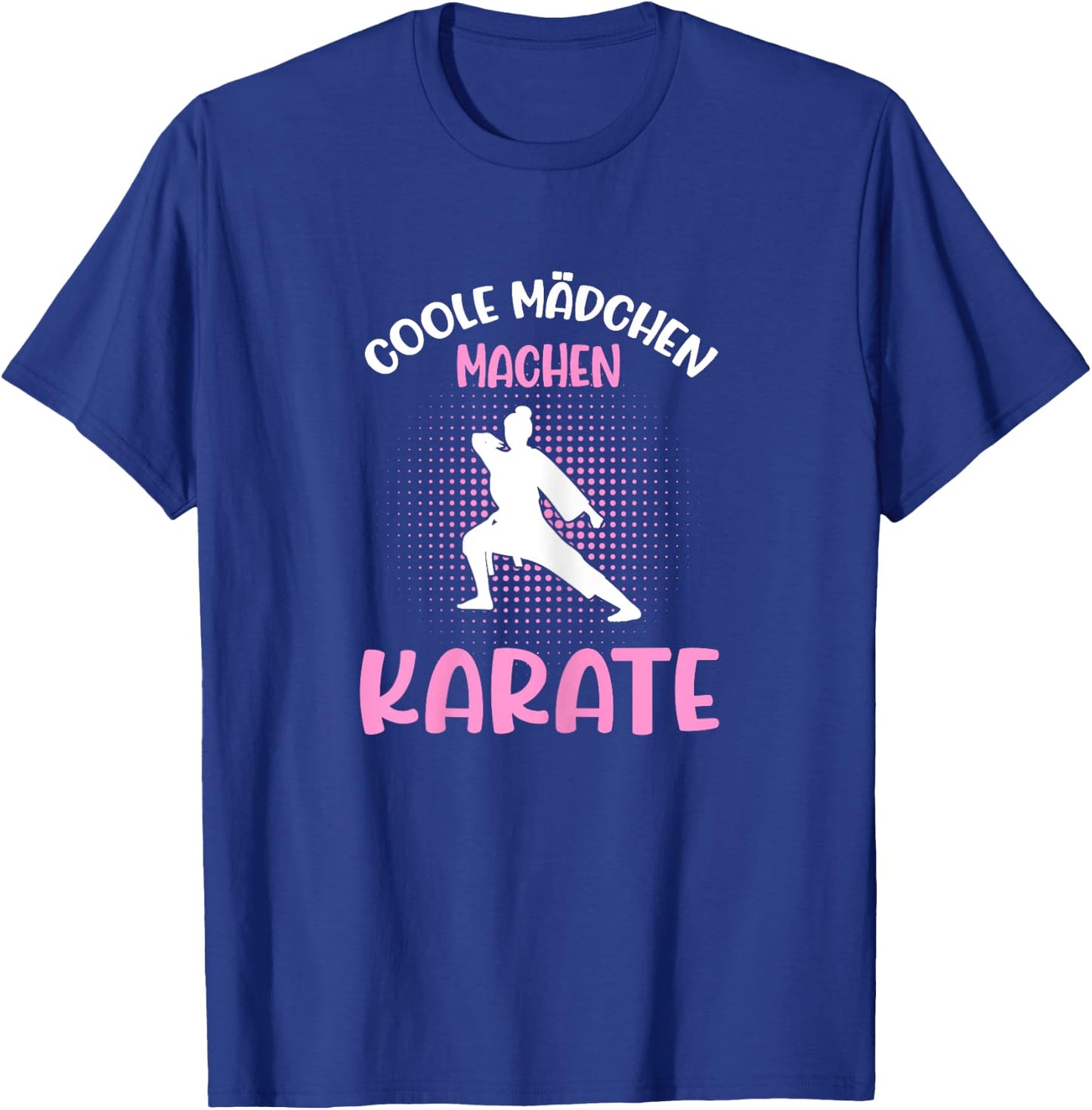 Karate Damen Kampfsport Queen Mädchen Karate T-Shirt - T-Shirt | Royal