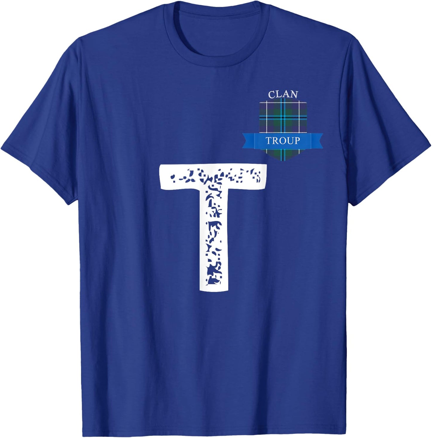 Clan Troup Letter T Family Matching T-Shirt - T-Shirt | Royal