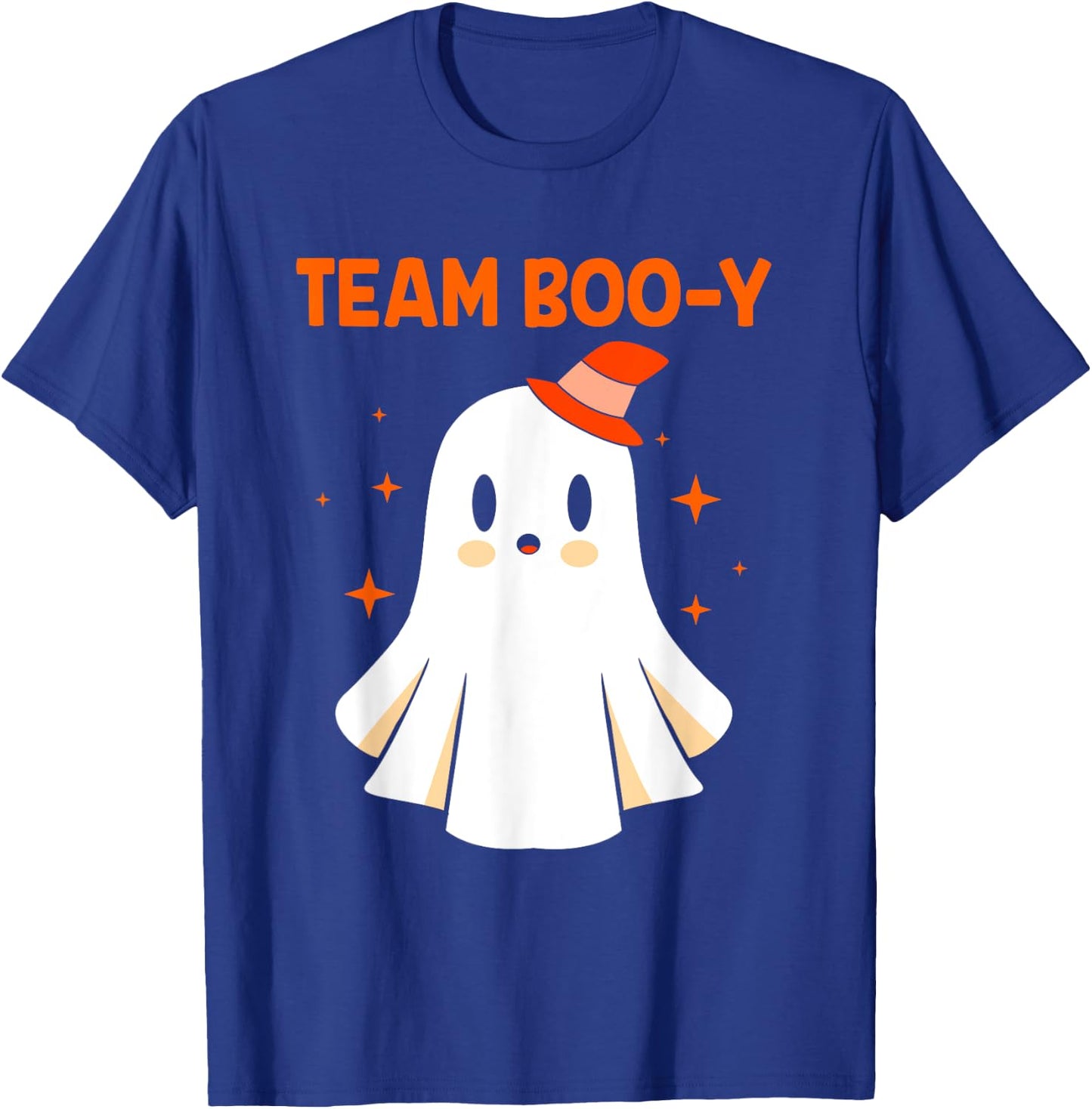 Halloween Team Booy Team Boy Gender Reveal T-Shirt - T-Shirt | Royal