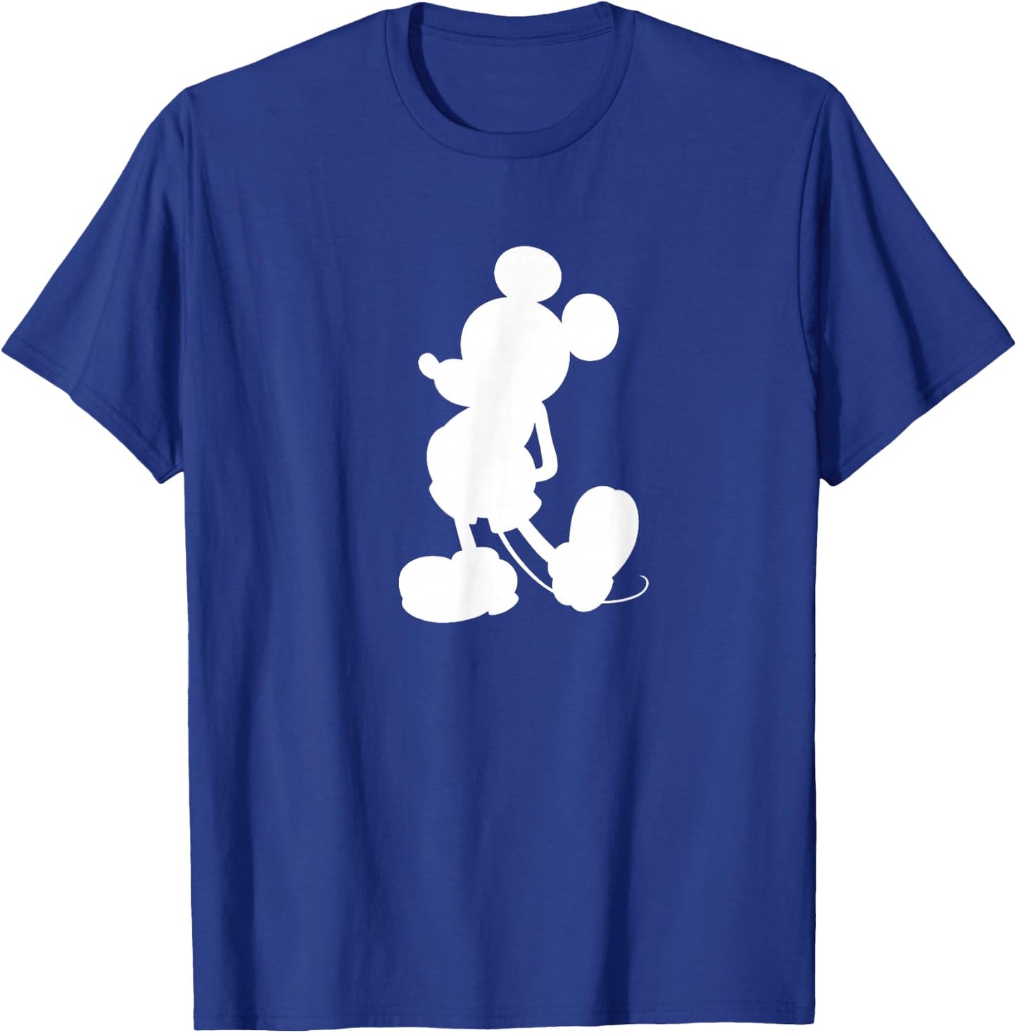 Mickey Mouse Silhouette T-Shirt - T-Shirt | Royal