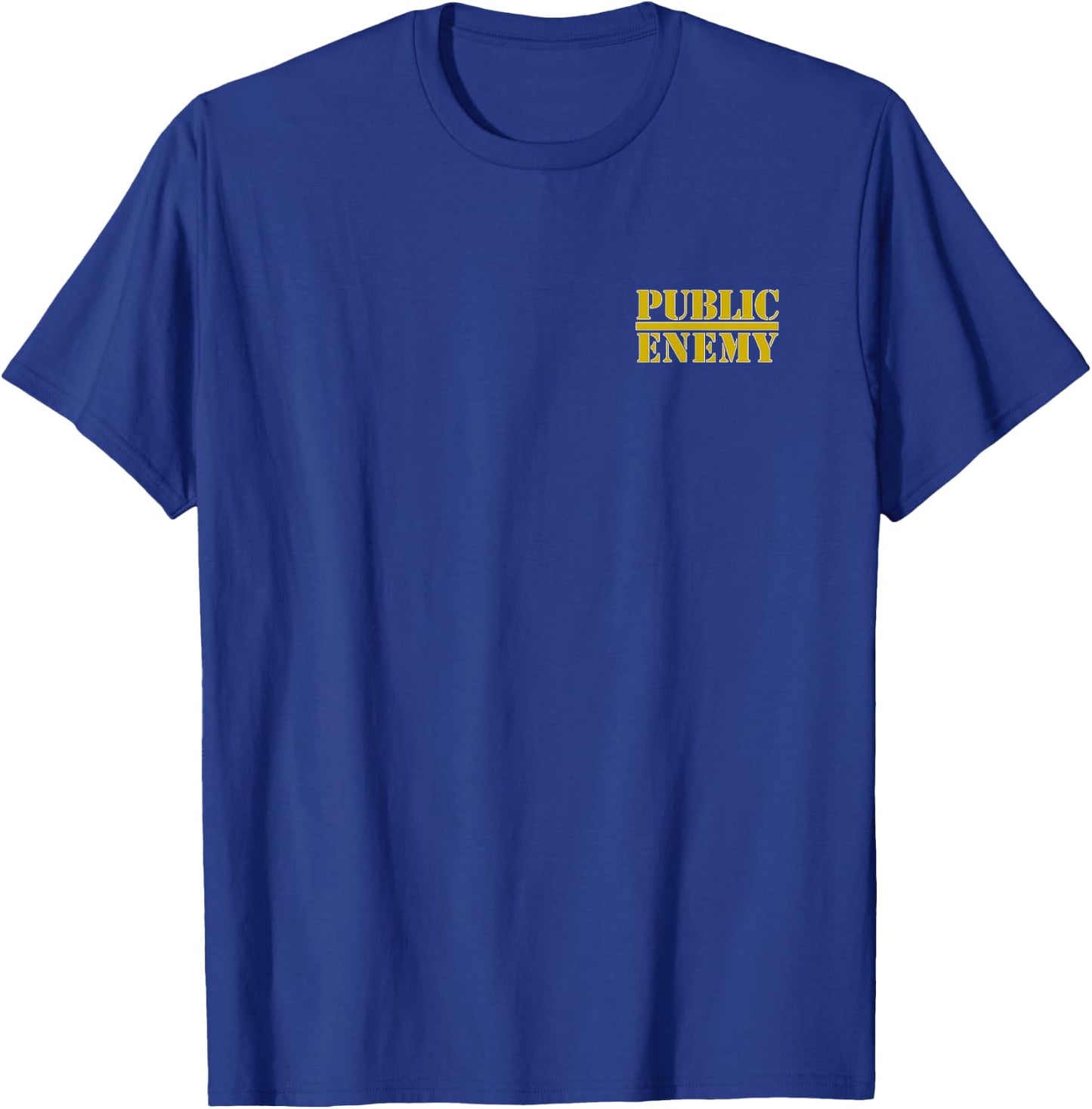Public Enemy Offizieller Staatsfeind Kampf gegen die Macht , Erwachsene, Schwarz, S, Kurzarm, Klassisch, Polyester 100% T-Shirt - T-Shirt | Royal