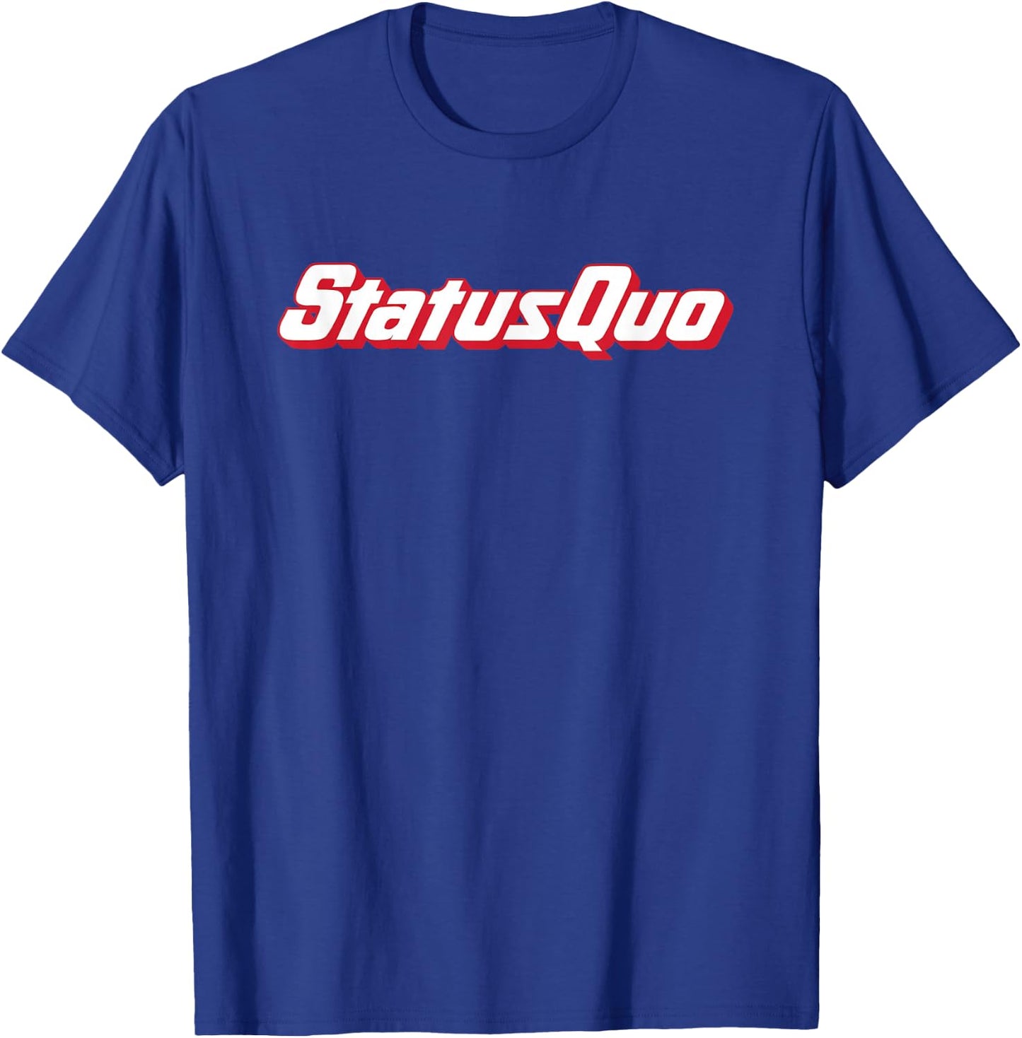 Status Quo Red White Logo T-Shirt - T-Shirt | Royal