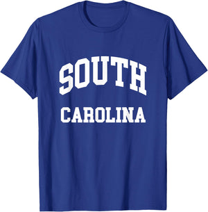 South Carolina - Throwback Design - Classic T-Shirt - T-Shirt | Royal
