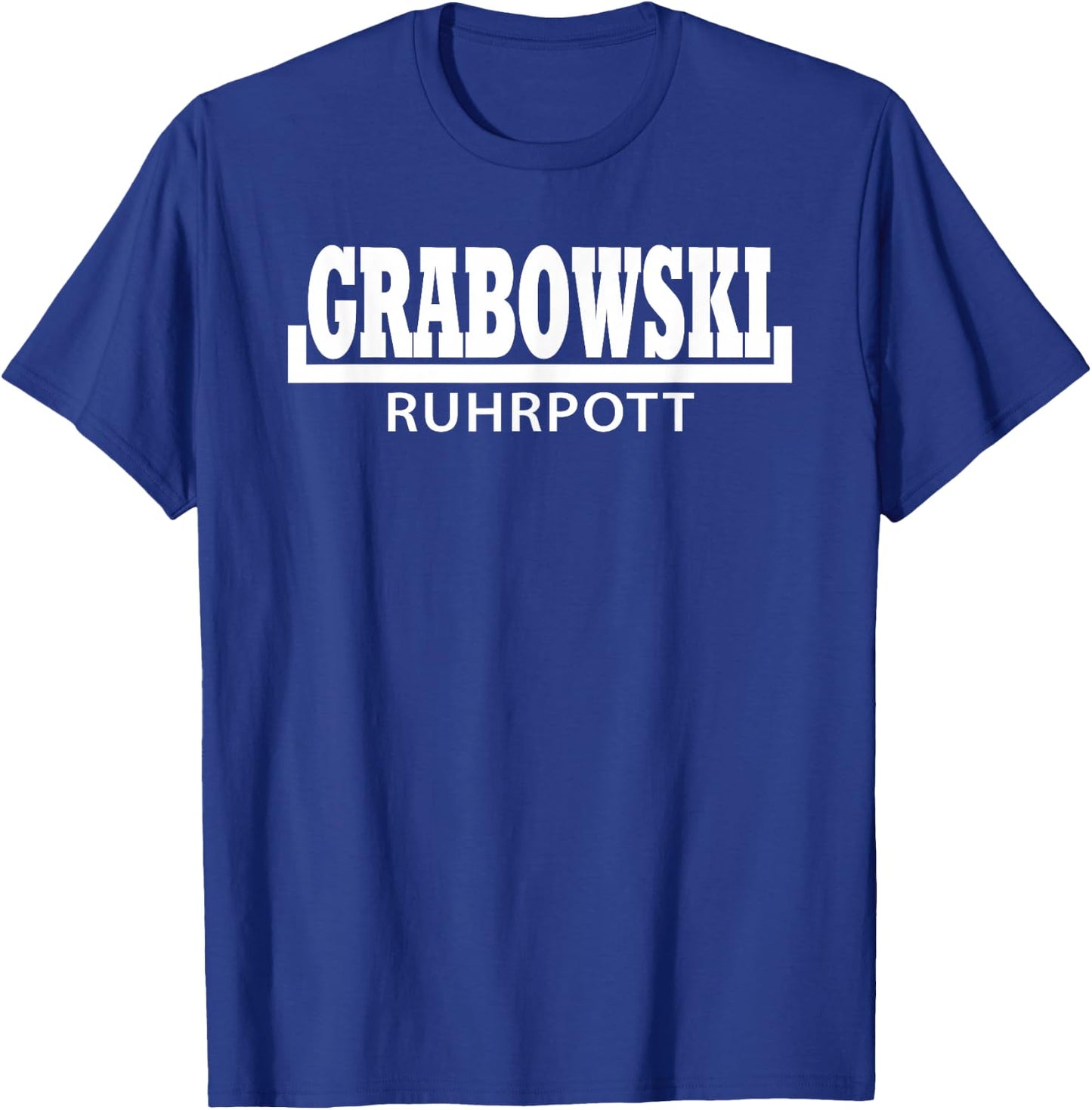 grabowski ruhrpott - Herren - Erwachsene - Schwarz - Small - Halbarm T-Shirt - T-Shirt | Royal
