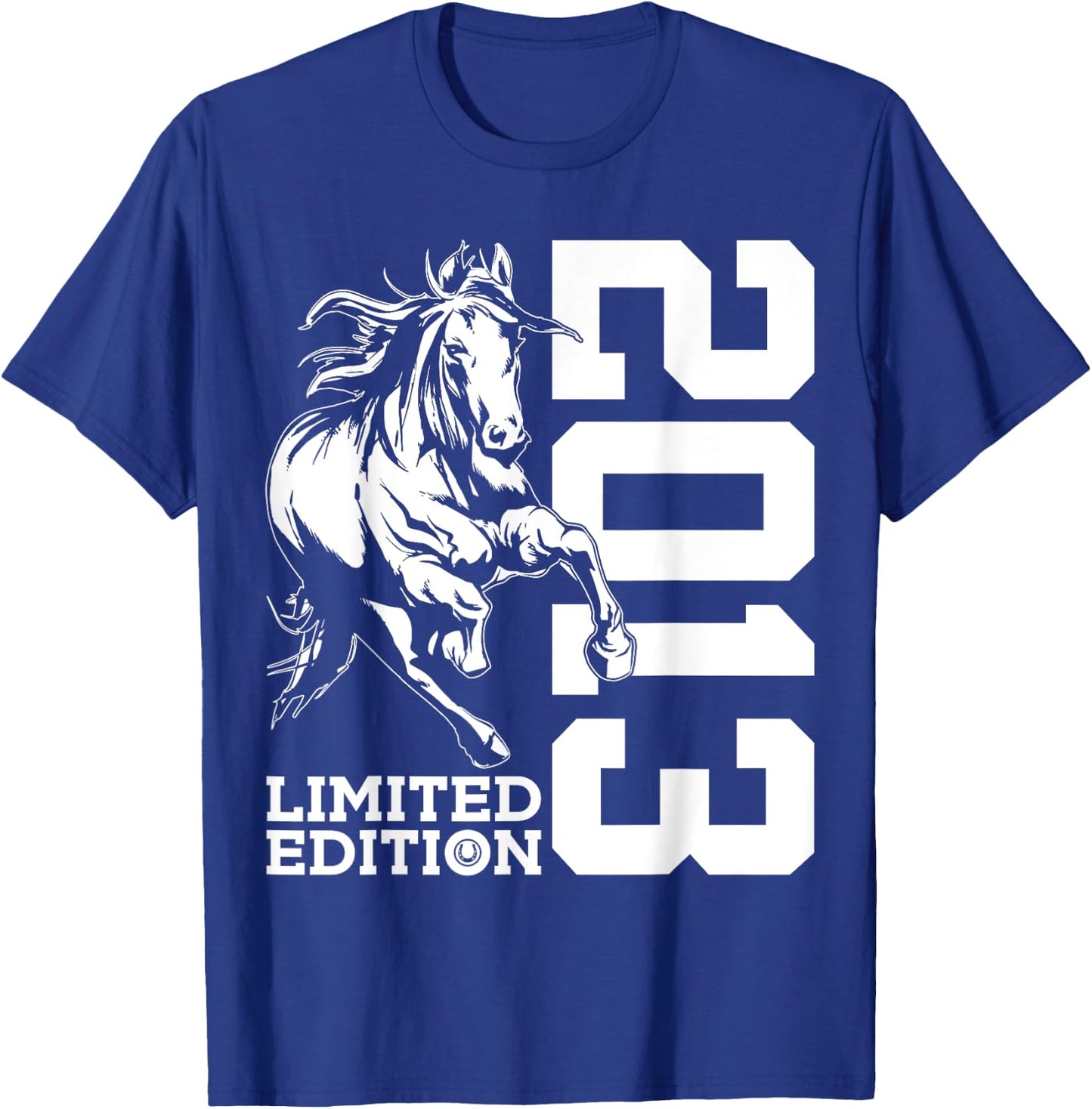 Riding 12th Birthday Horse Limited Edition 2013 Rider T-Shirt - T-Shirt | Royal