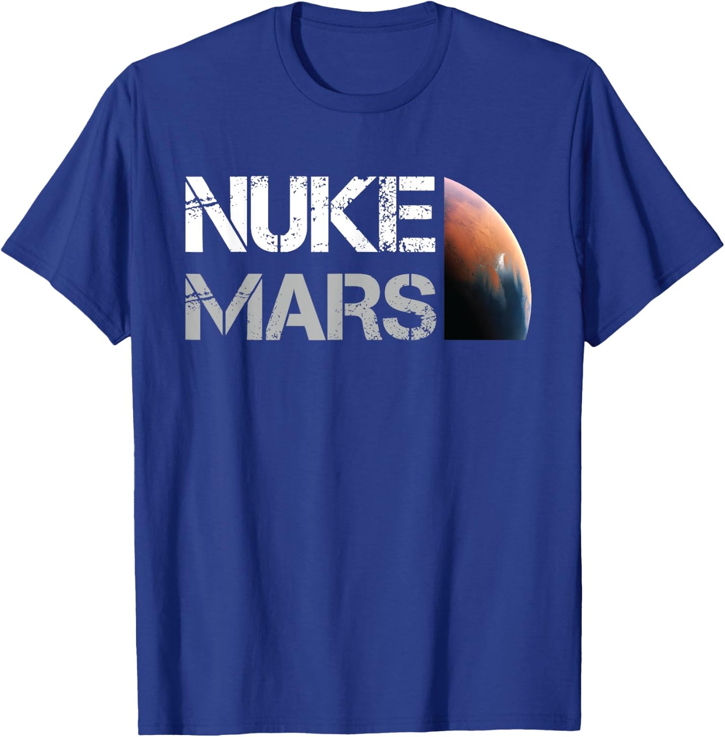 Nuke Mars T-Shirt - T-Shirt | Royal