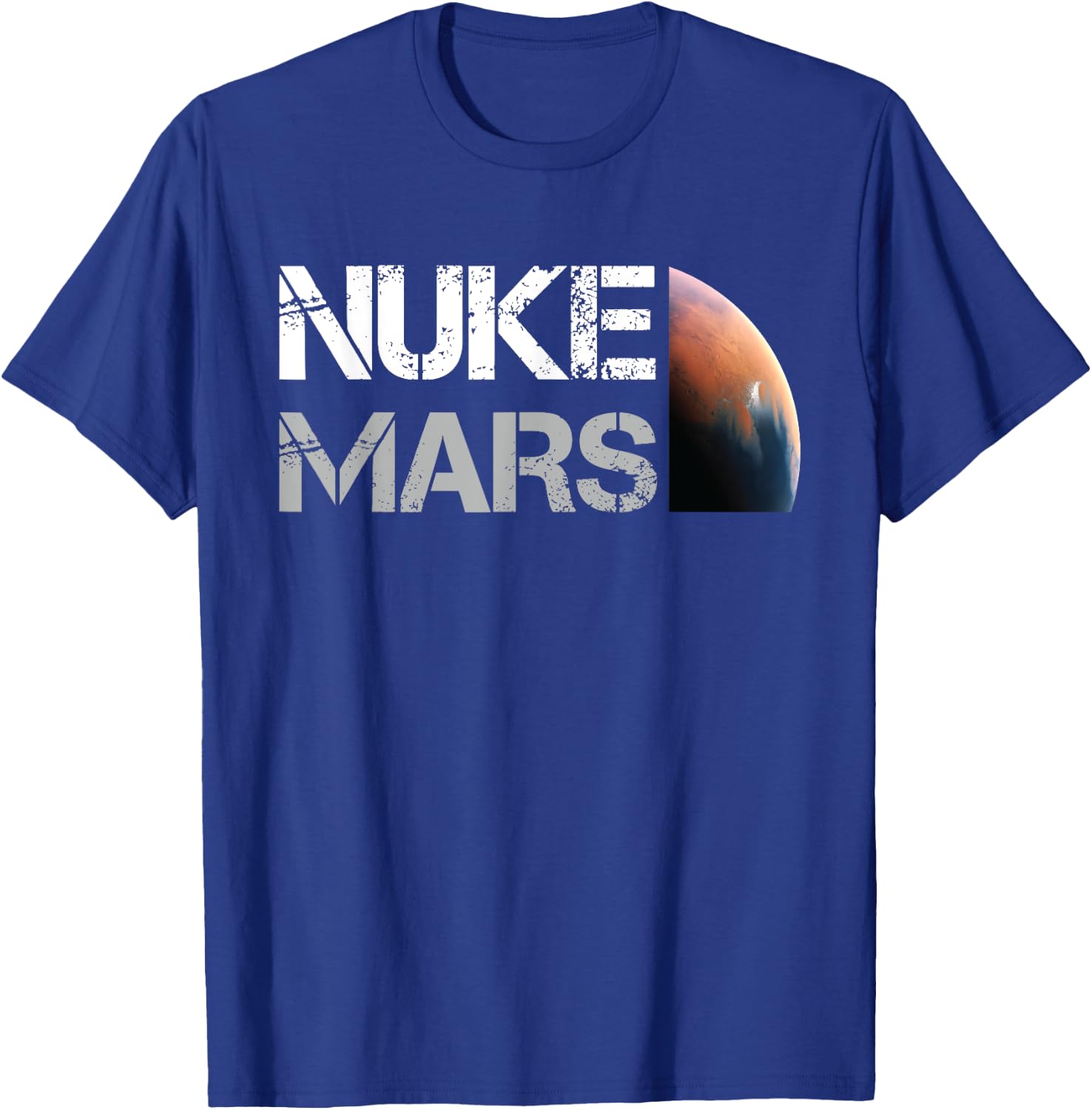 Nuke Mars T-Shirt - T-Shirt | Royal