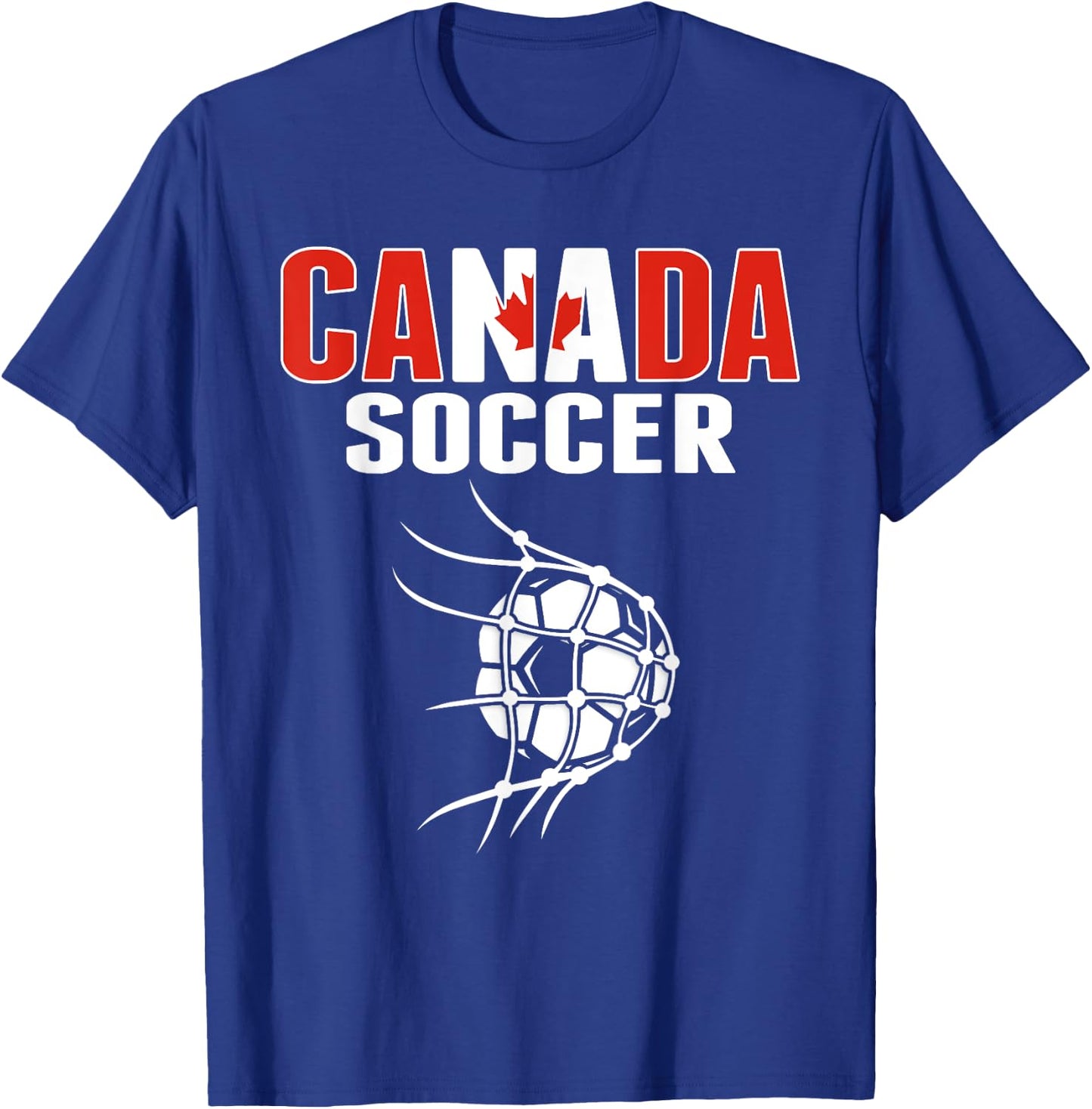 Canada Soccer Fans Jersey - Support Canadian Football Team T-Shirt - T-Shirt | Royal
