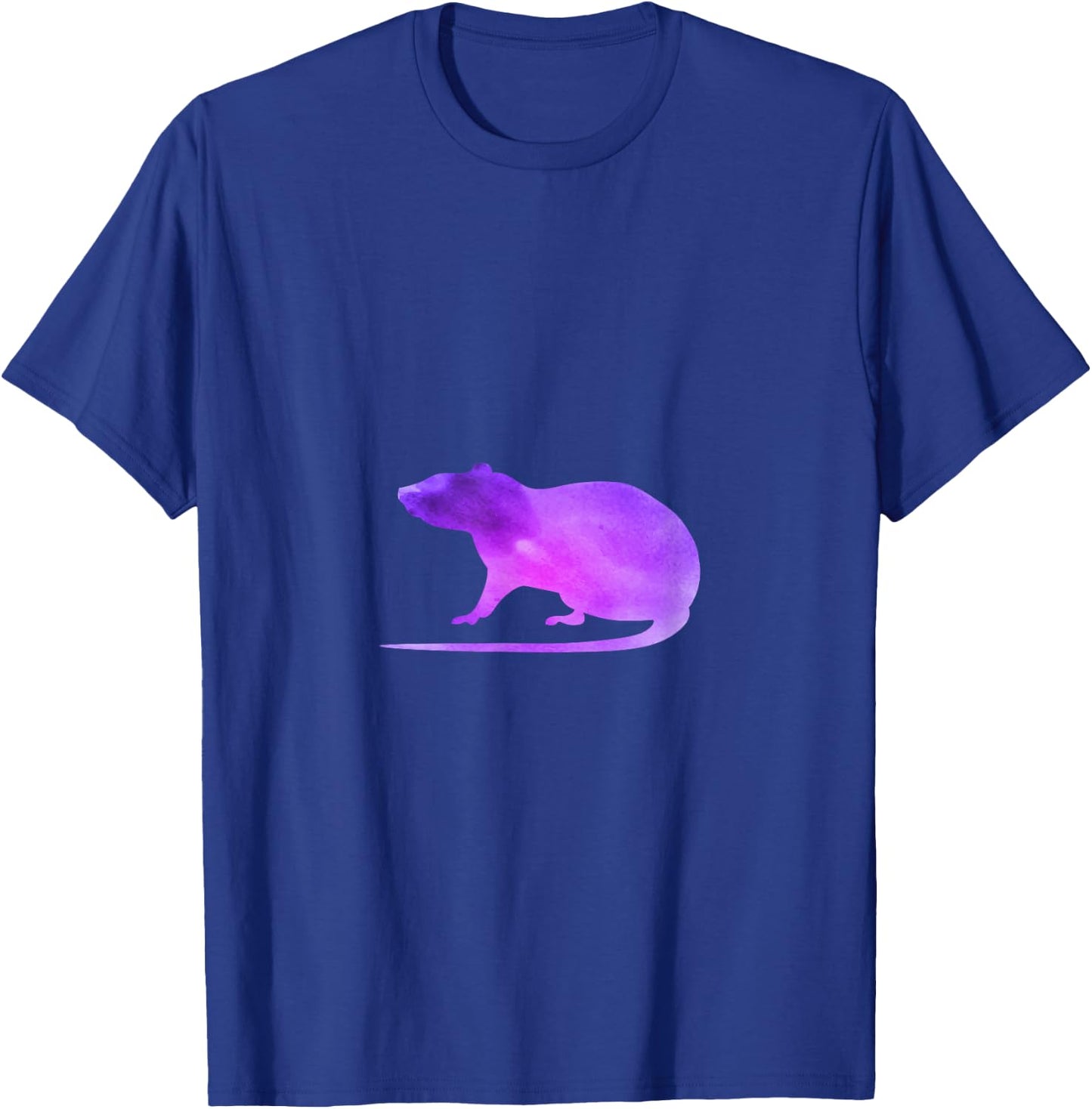 Purple Rat Rat Gift Mouse Funny T-Shirt - T-Shirt | Royal