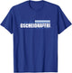 with German Text 'I bin koa Gscheidhaferl i wois wirkle besser' [German, black T-Shirt - T-Shirt | Royal
