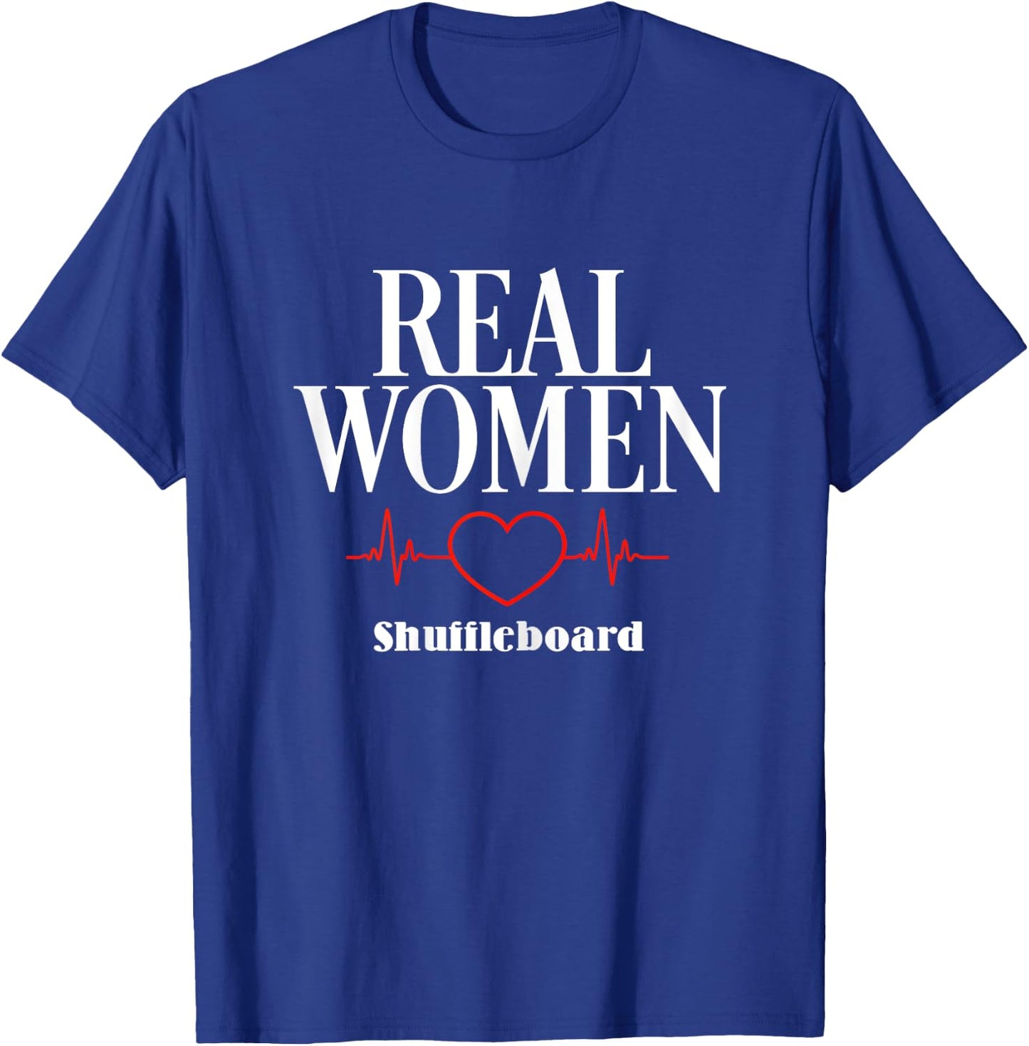 Shuffleboard Hobby Graphic Themed Décor T-Shirt - T-Shirt | Royal