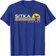 Sitka Alaska Whale intage Retro Souvenirs T-Shirt - T-Shirt | Royal
