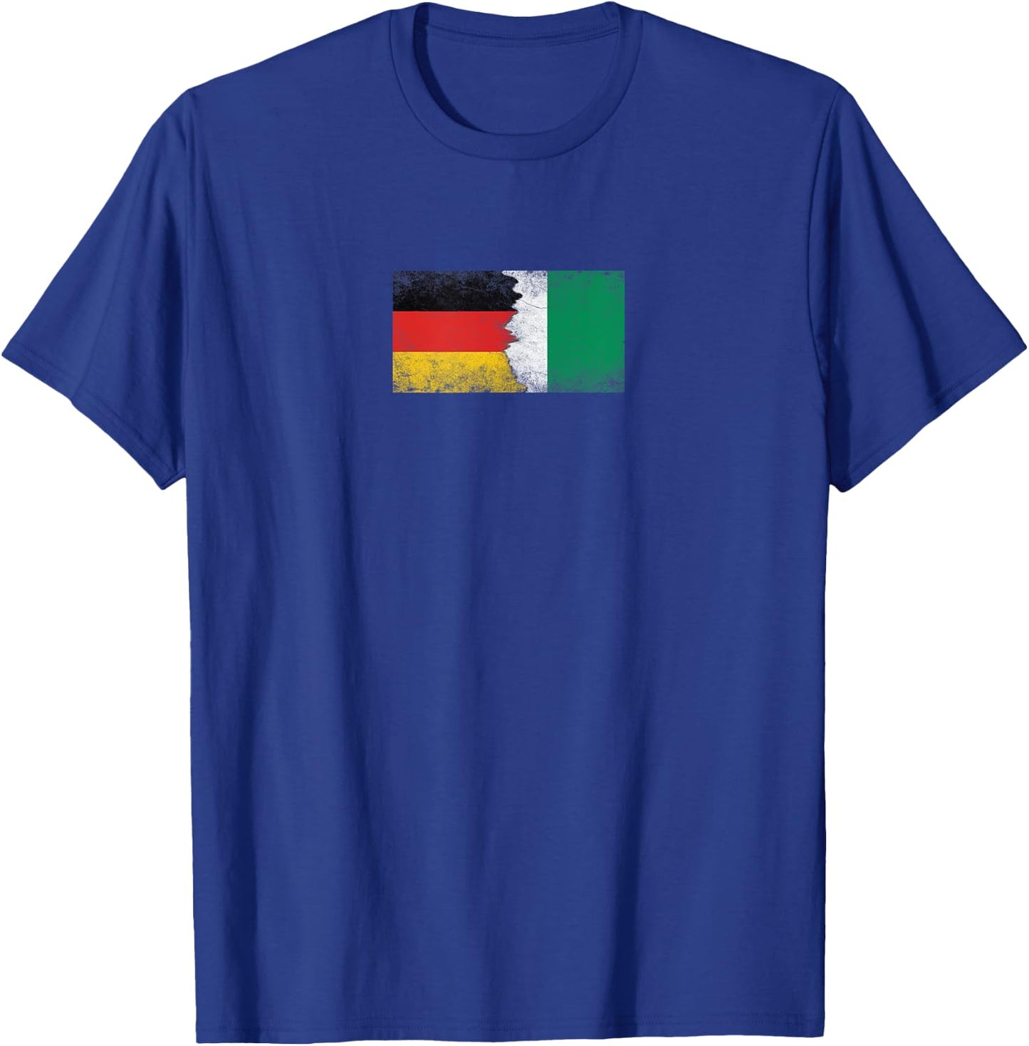 Deutschland & Nigeria Flaggen - Deutsch Nigerianisch T-Shirt - T-Shirt | Royal