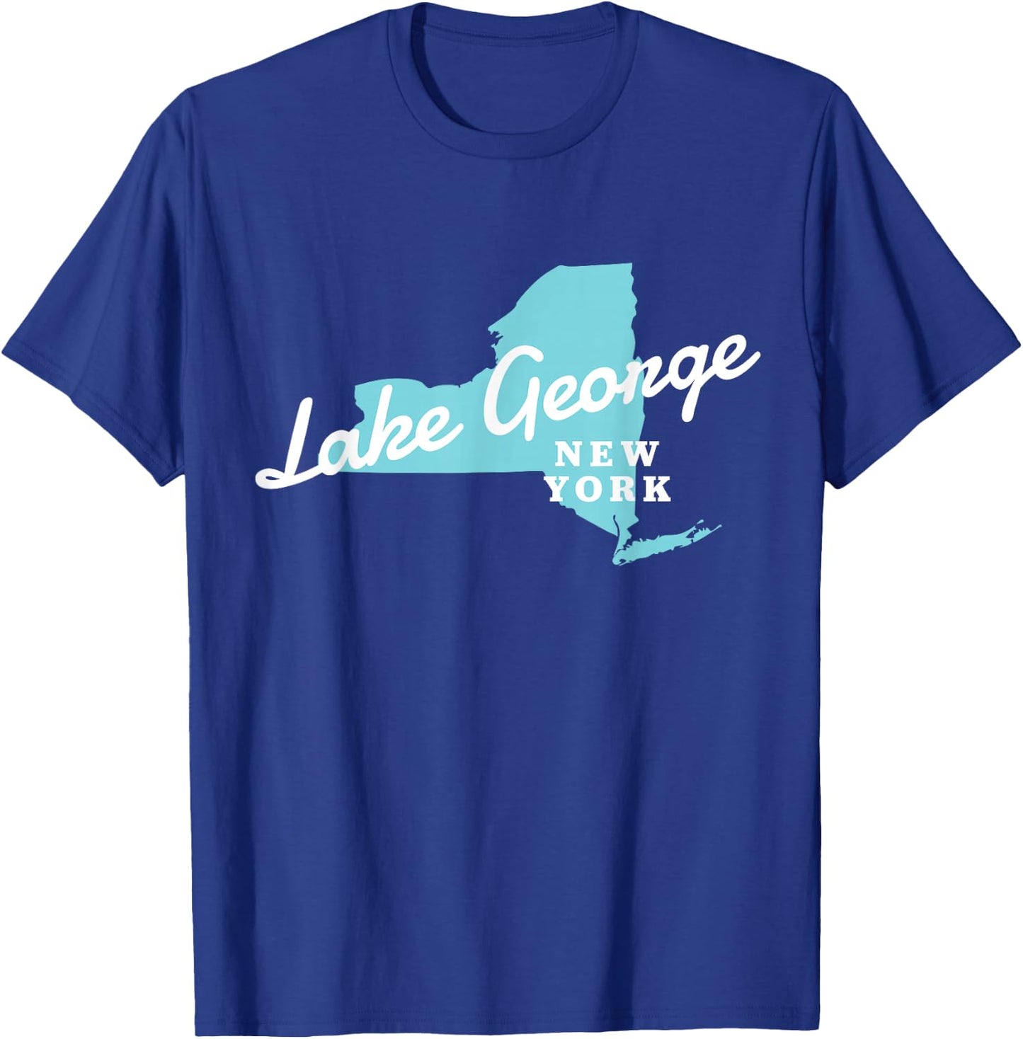 Lake George NY New York State Lake George T-Shirt - T-Shirt | Royal