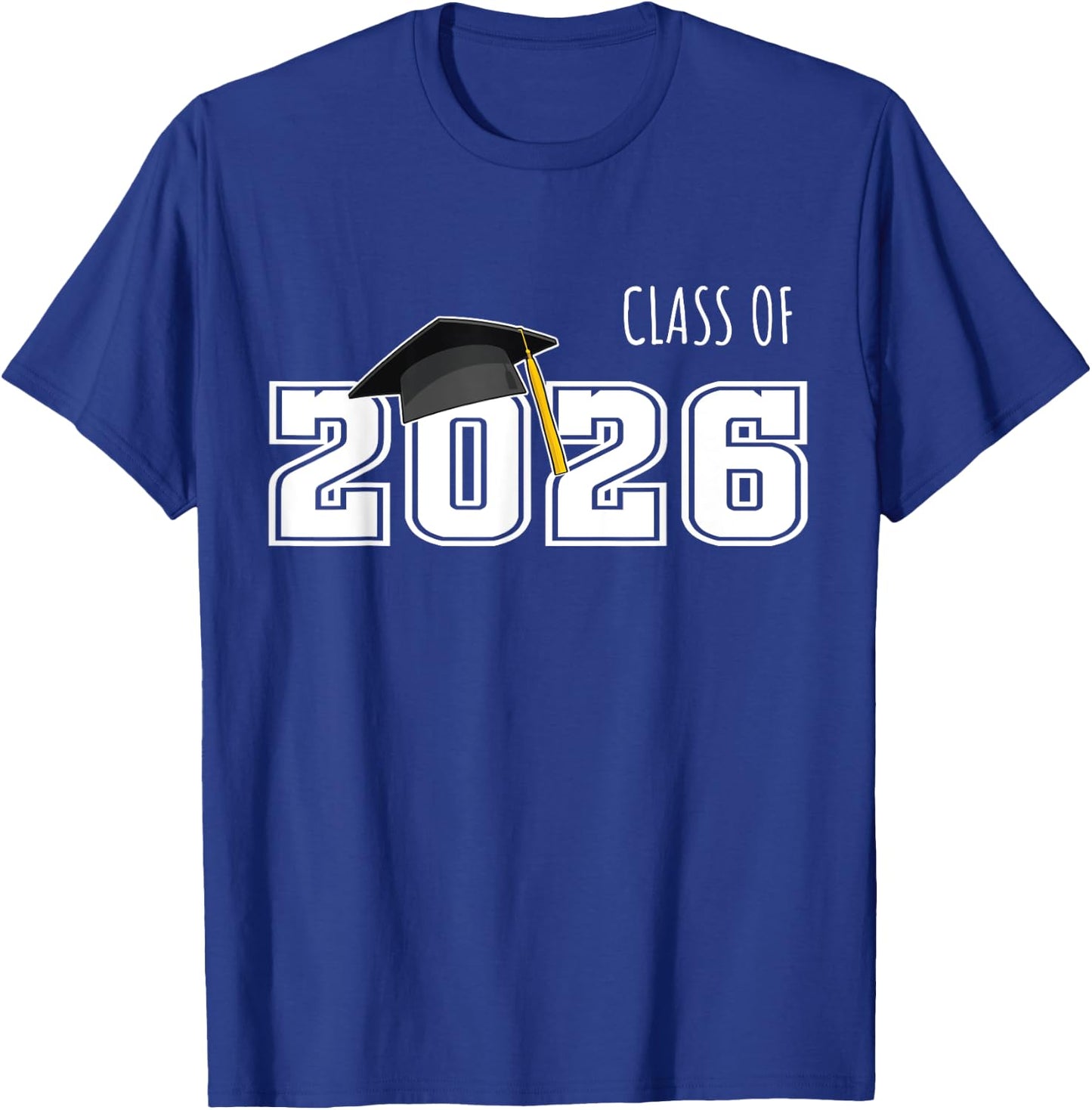 Graduation Shirt for Senior 2026 Shirt Retro Class of 2026 T-Shirt - T-Shirt | Royal