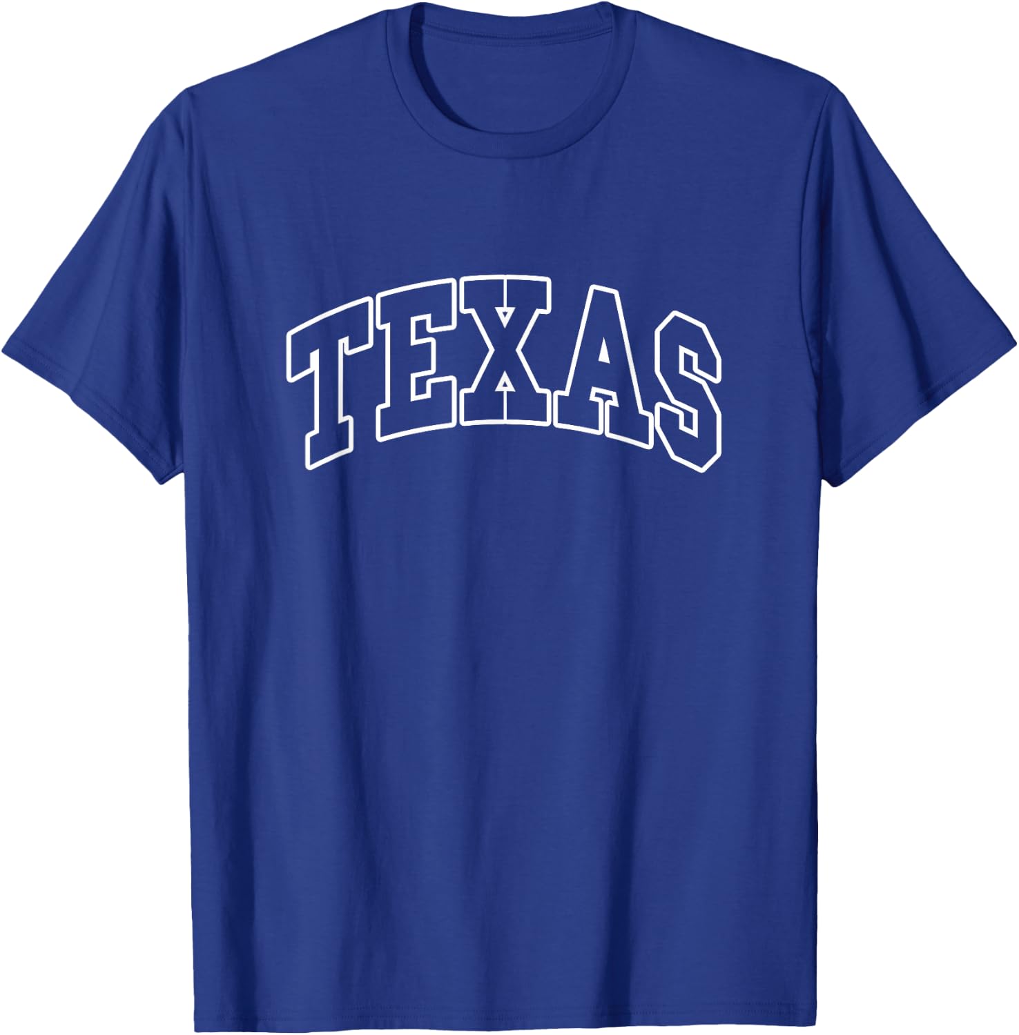Texas - Throwback Design - Classic T-Shirt - T-Shirt | Royal