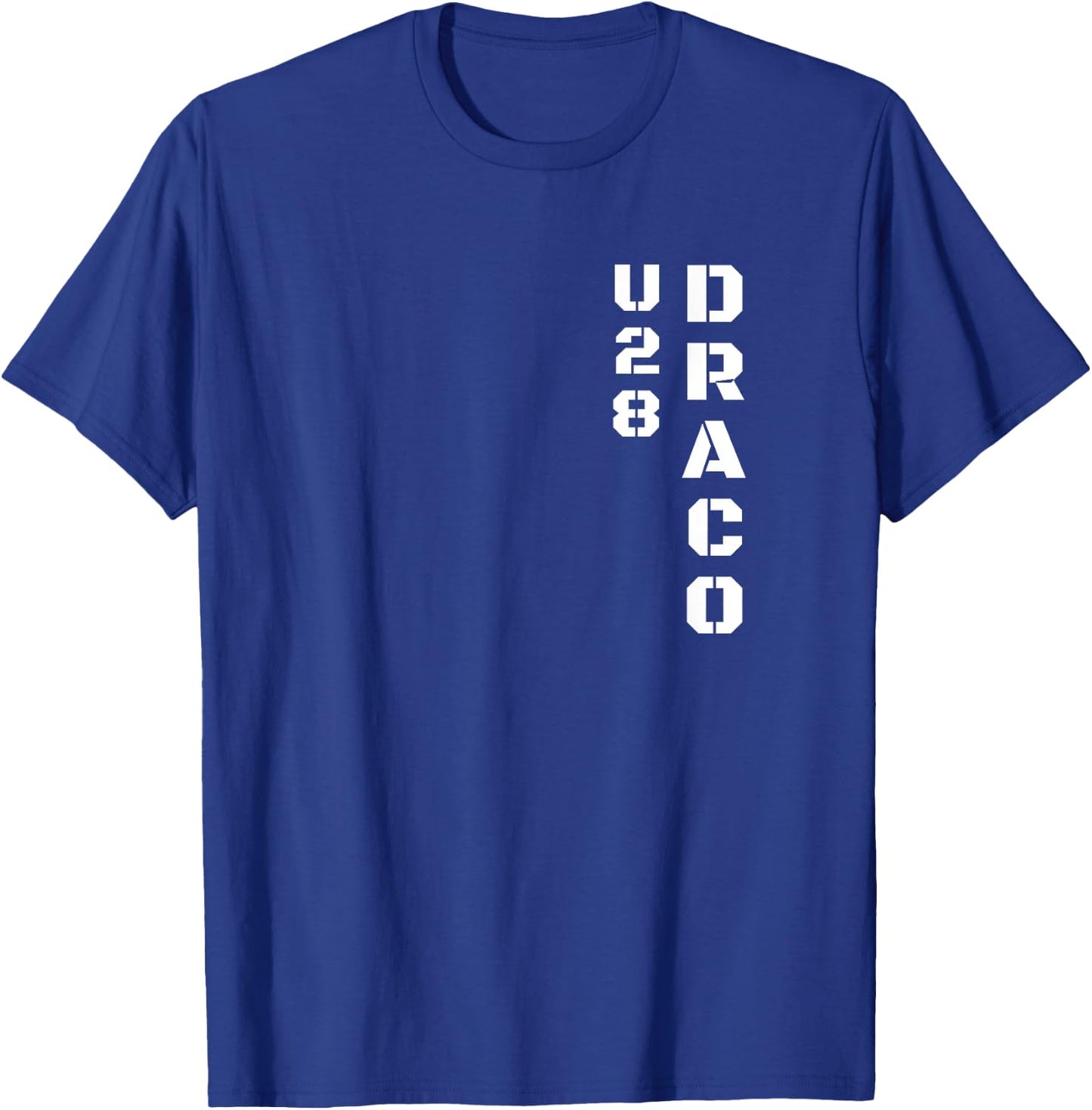 U-28A Draco Dragon Patch T-Shirt - T-Shirt | Royal