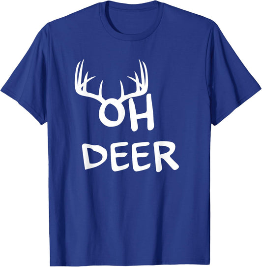 Oh Deer Hunter T-Shirt - T-Shirt | Royal