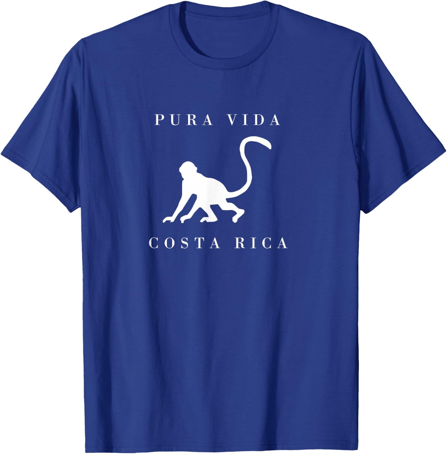Costa Rica Monkey Pura Vida Souvenir T-Shirt - T-Shirt | Royal