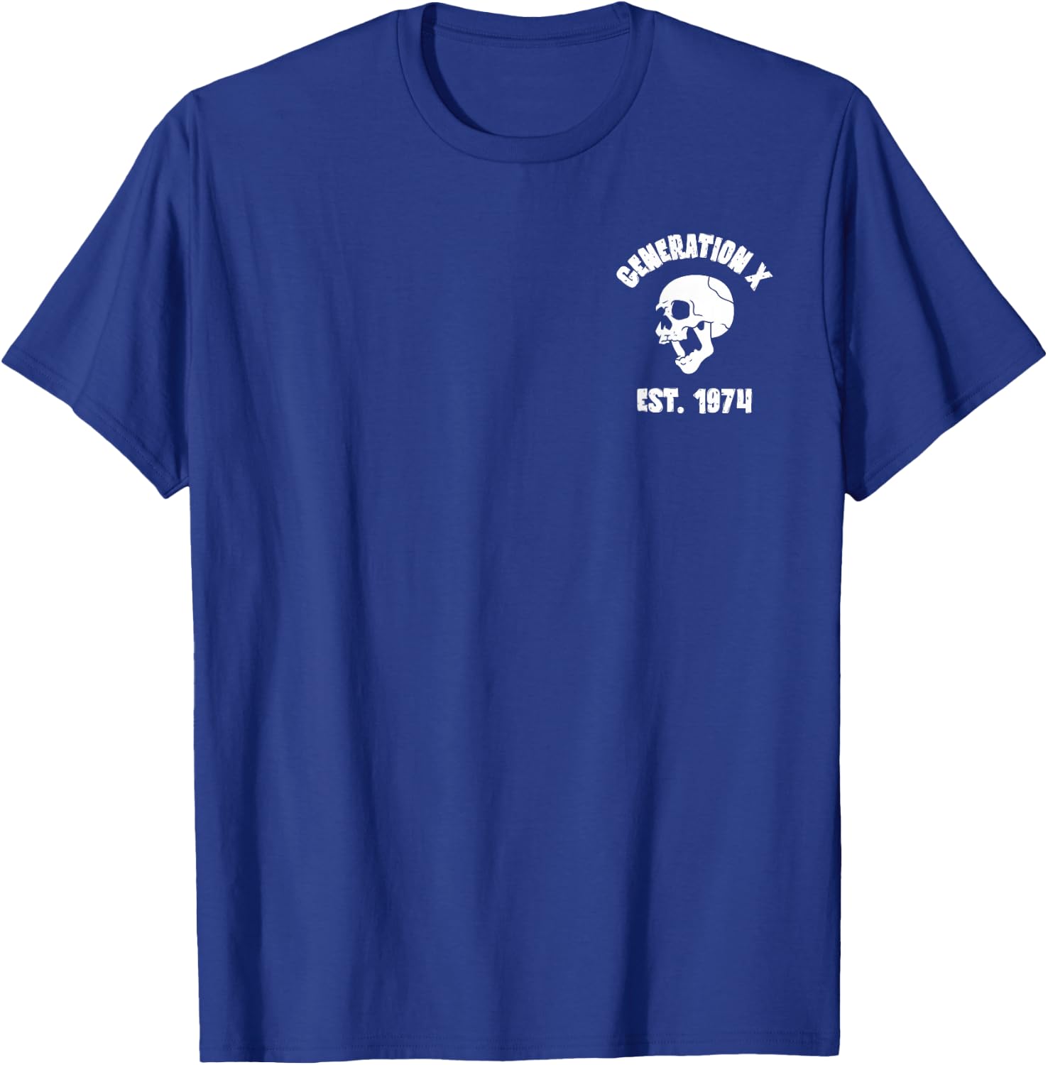 Est 1974 Black Sheep Of My Family Vintage Generation X T-Shirt - T-Shirt | Royal