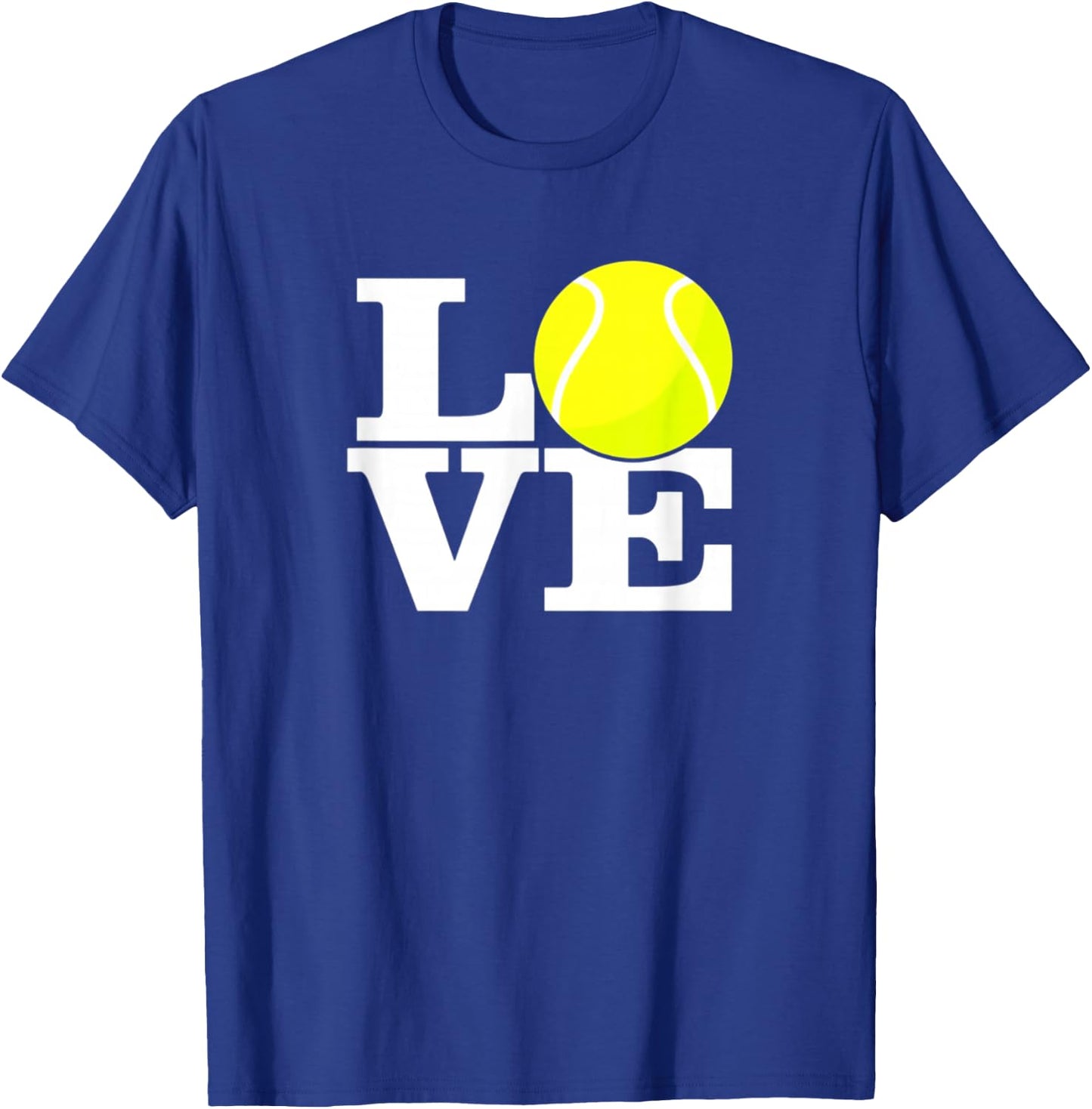 Love Tennis Ball T-Shirt - T-Shirt | Royal