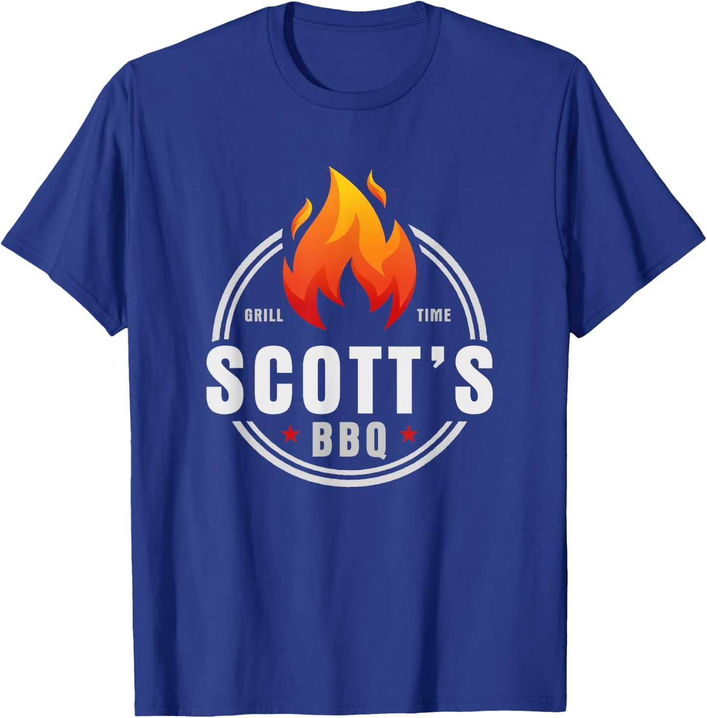 Scott's BBQ T-Shirt - T-Shirt | Royal