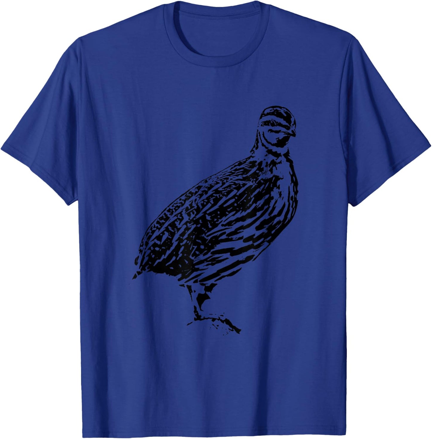 Lovely cute Quail Mom or Quail Dad T-Shirt - T-Shirt | Royal