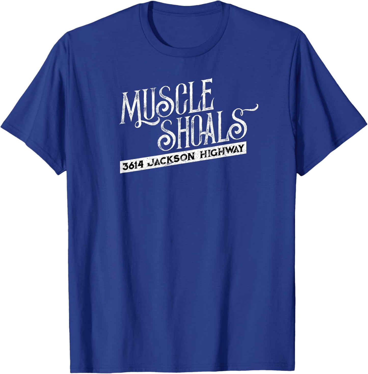 Muscle Shoals AL Apparel For Soul Music Fans T-Shirt - T-Shirt | Royal