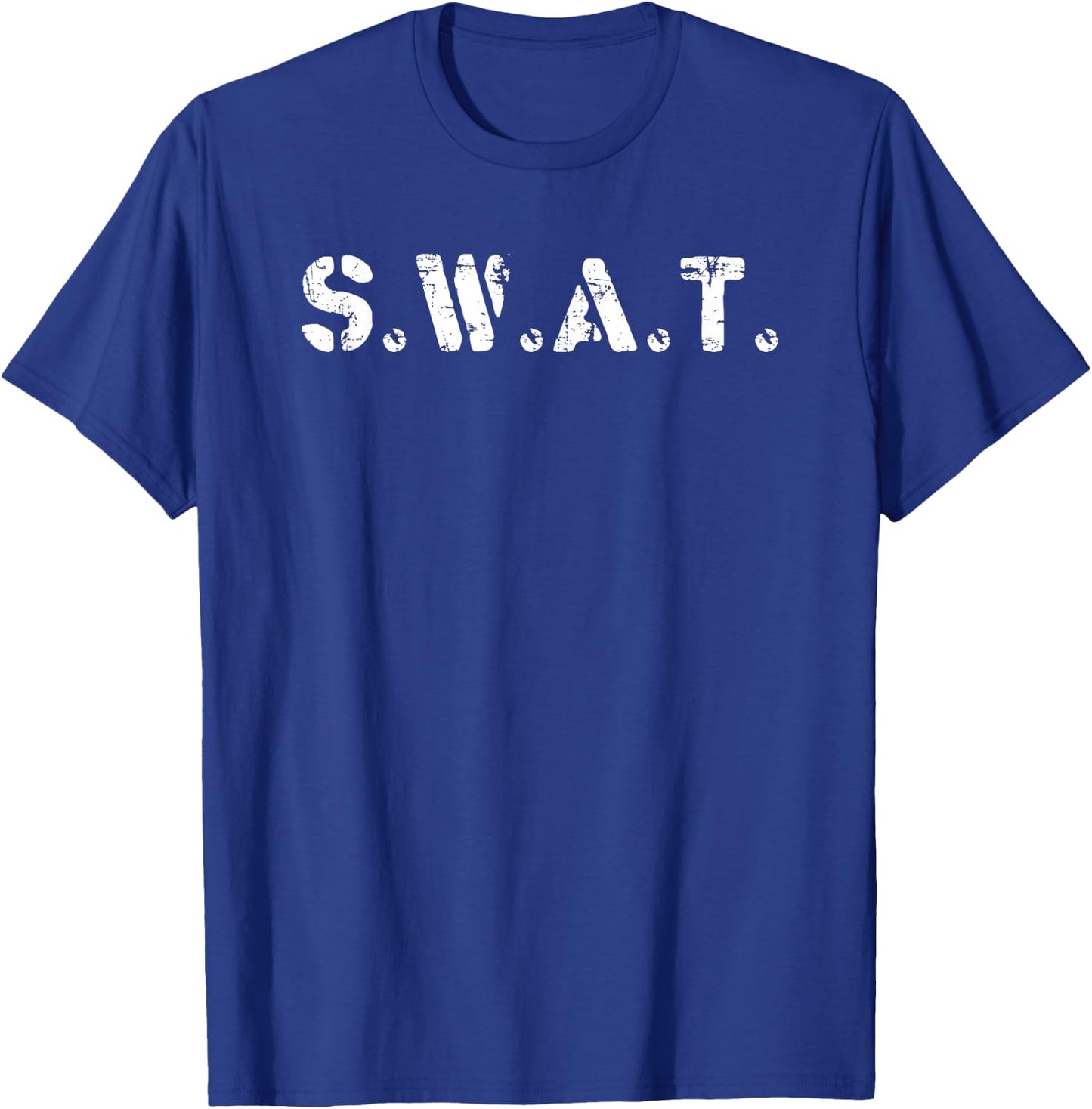 SWAT Polizisten Halloween Zukunft Polizist Sheriff T-Shirt - T-Shirt | Royal