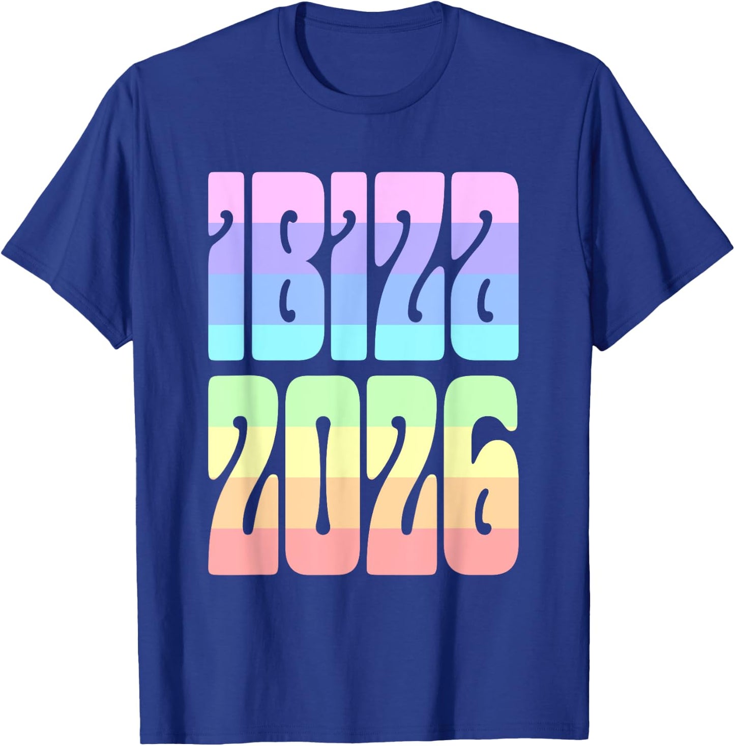 Ibiza Pastel Evening 2026 T-Shirt - T-Shirt | Royal