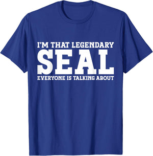 Seal Surname Funny Team Family Last Name Seal T-Shirt - T-Shirt | Royal