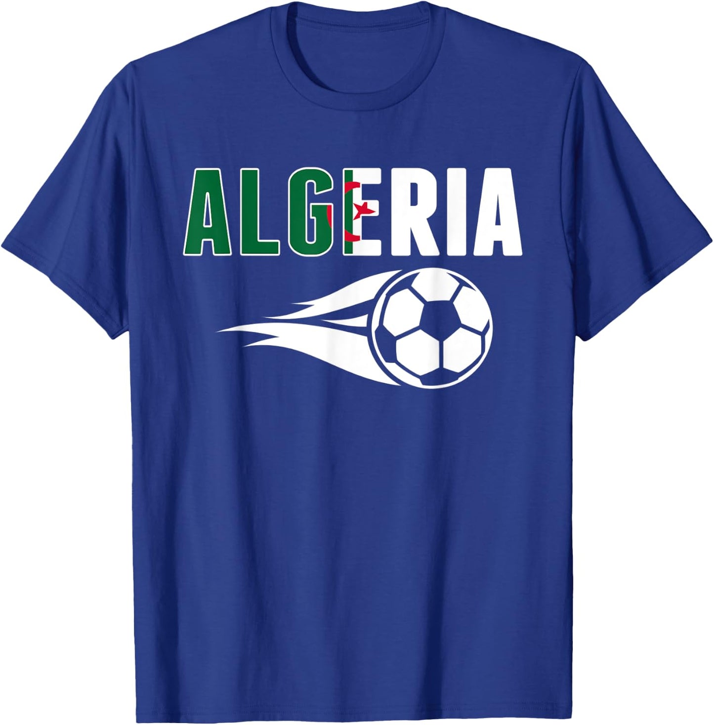 Algerien Fußball-Fans Trikot – algerische Flagge Fußballliebhaber T-Shirt - T-Shirt | Royal