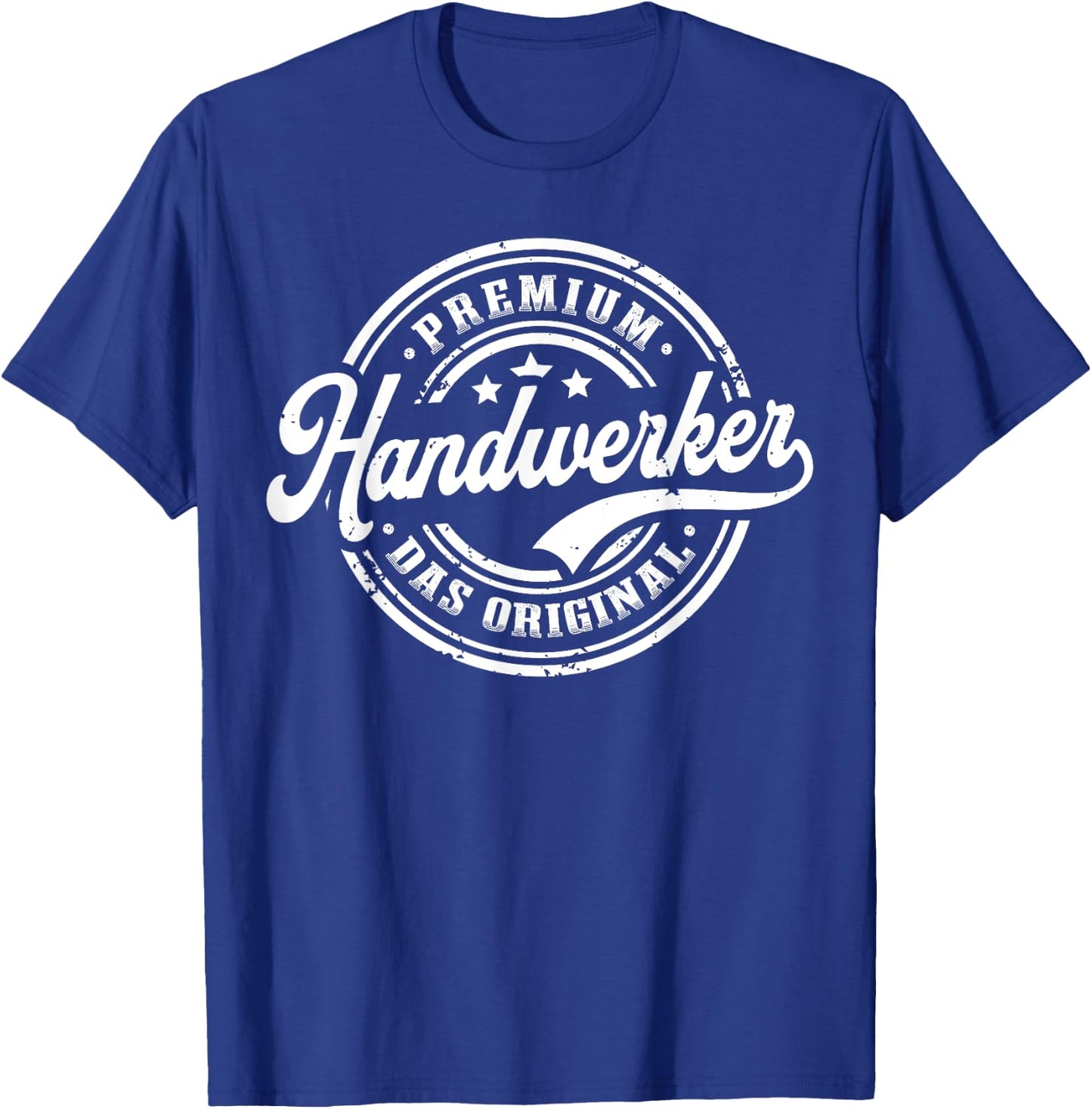 Craftsman Humour Original Funny DIY T-Shirt - T-Shirt | Royal