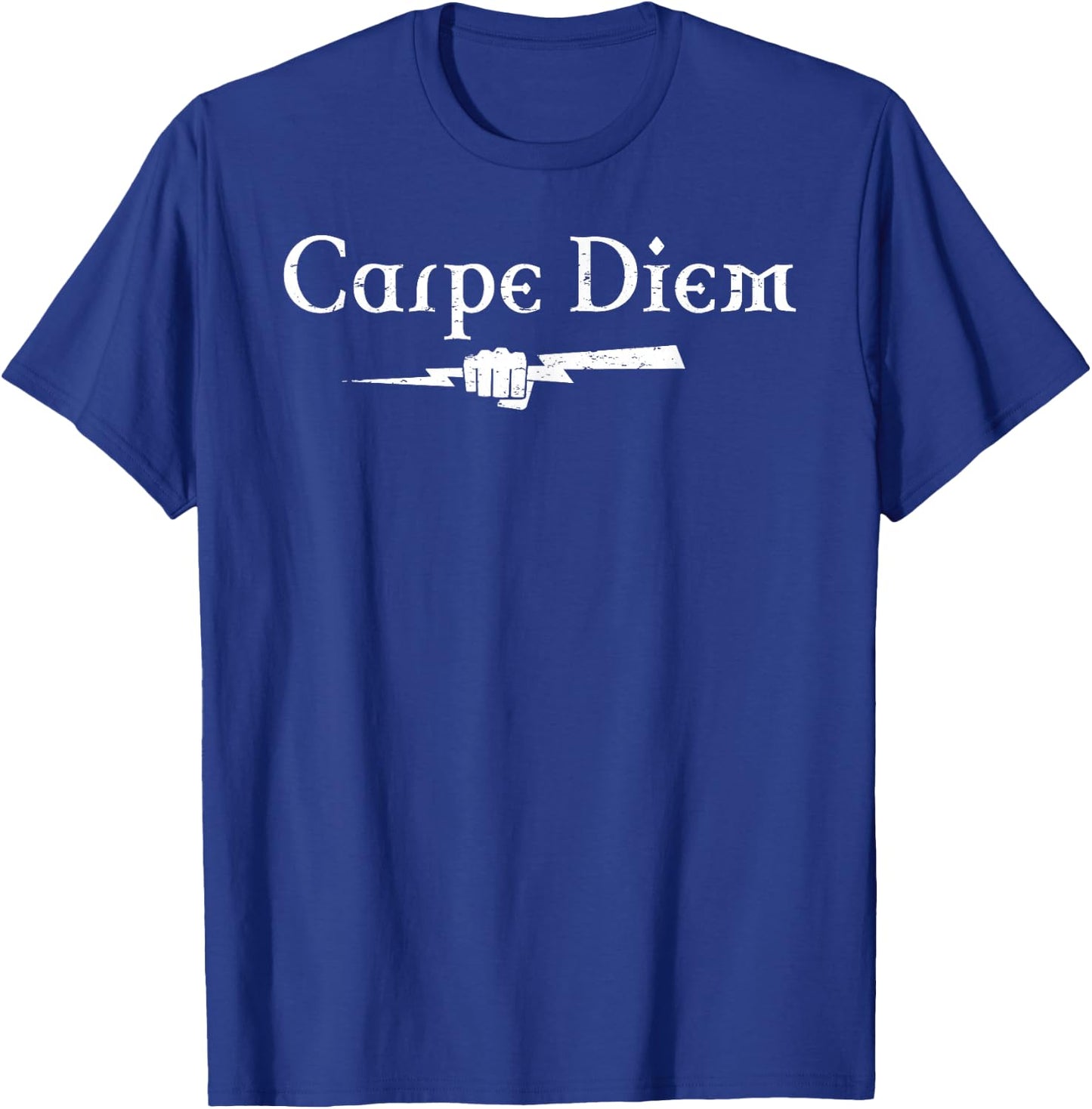 Carpe Diem Celtic Lightning Bolt T-Shirt - T-Shirt | Royal